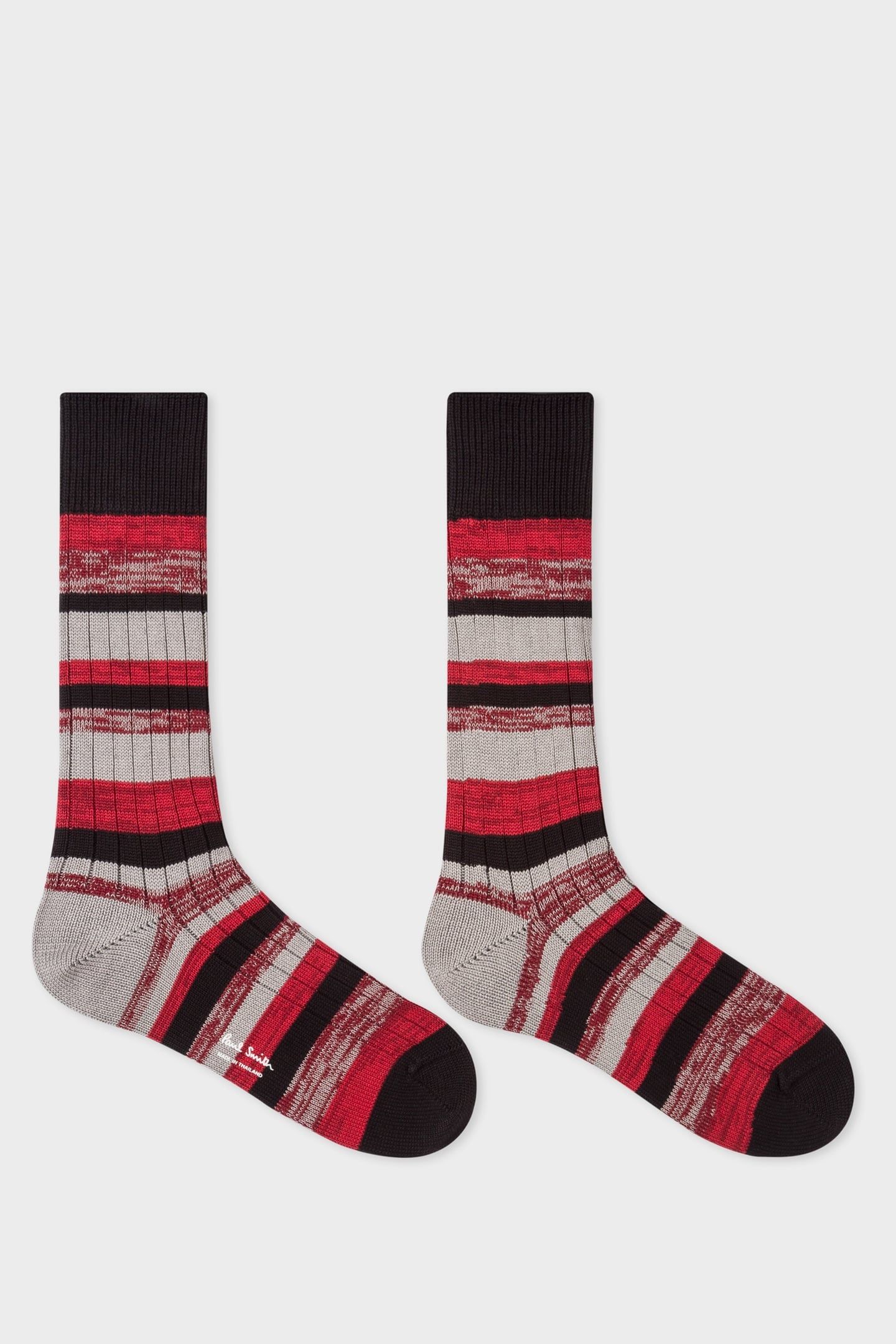 MEN SOCK KEN CHUNKY BLACK 1
