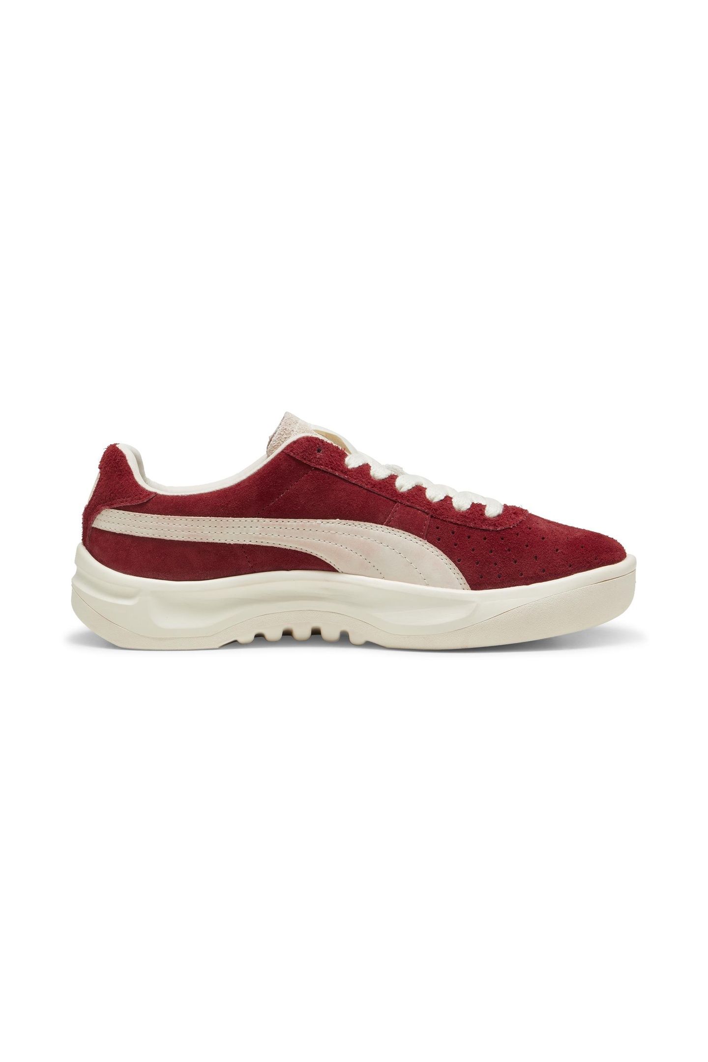 UNISEX GV SPECIAL SUEDE INTENSE RED-FROSTED IVORY 1