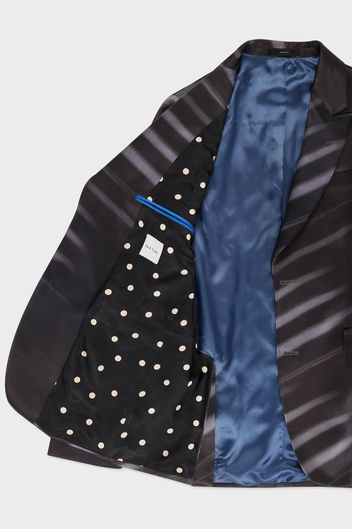 MENS 2 BTN JACKET SMOKE 8