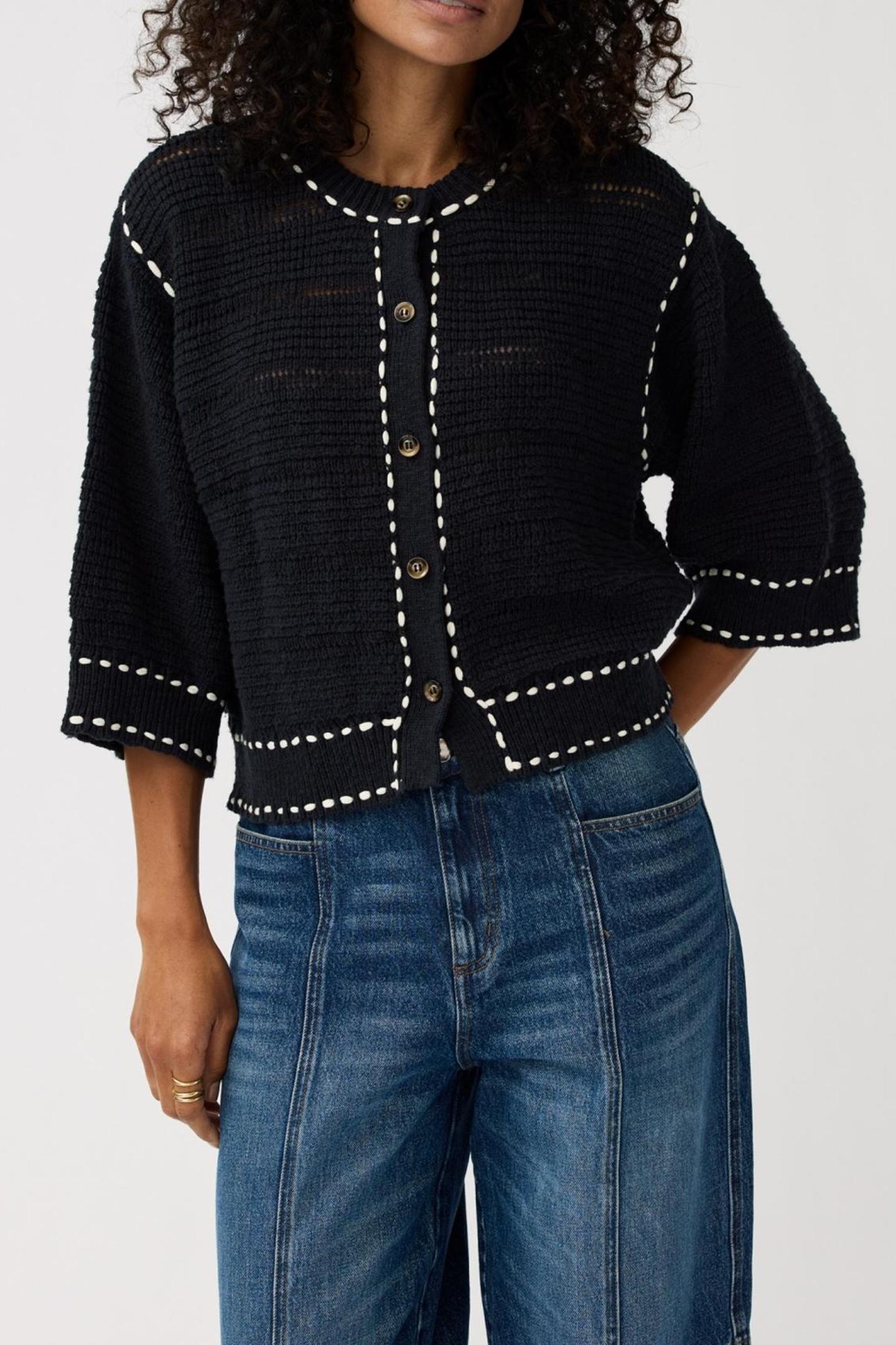 CARDIGAN CAROLINE NAVY 1