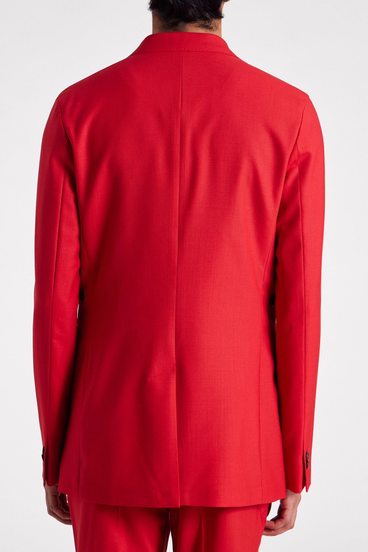 MENS 2 BUTTON JACKET RED 3