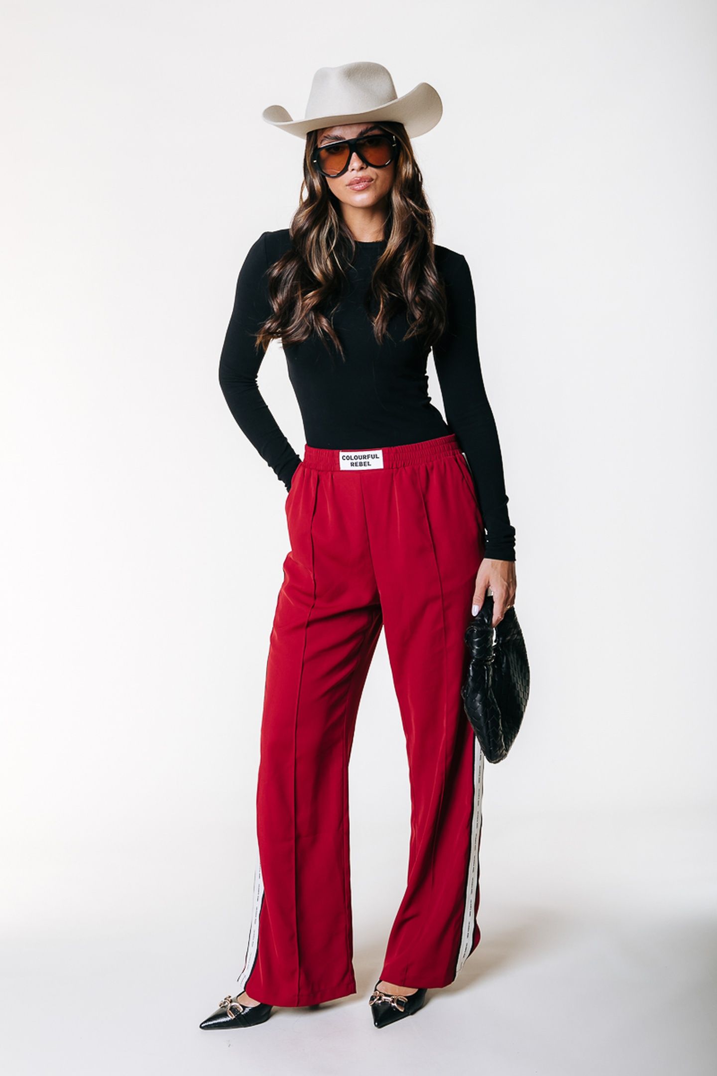 VELLA SPORT PANTS MEDIUM RED 1