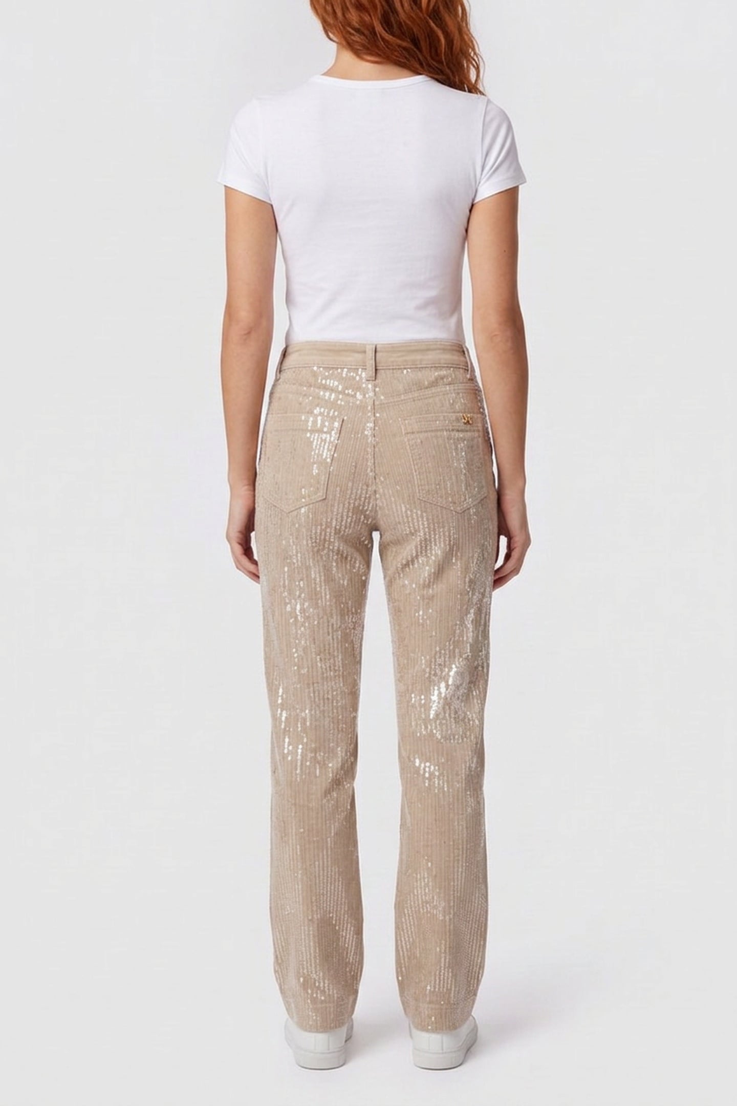JUDY STRAIGHT SEQUIN SAND GRAIN MULTI 2