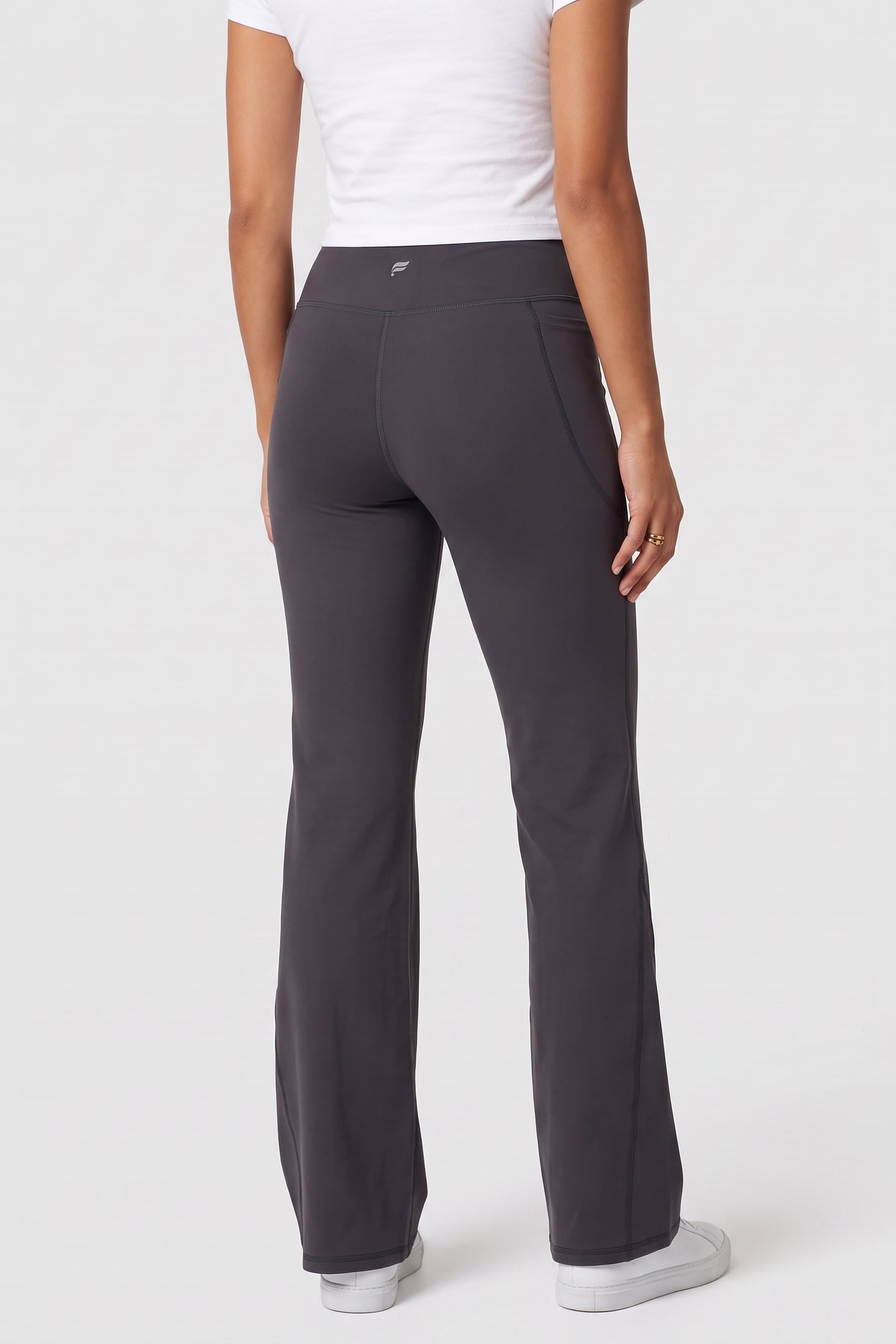 HIGH-WAISTED CROSSOVER FLARE MIDNIGHT 2