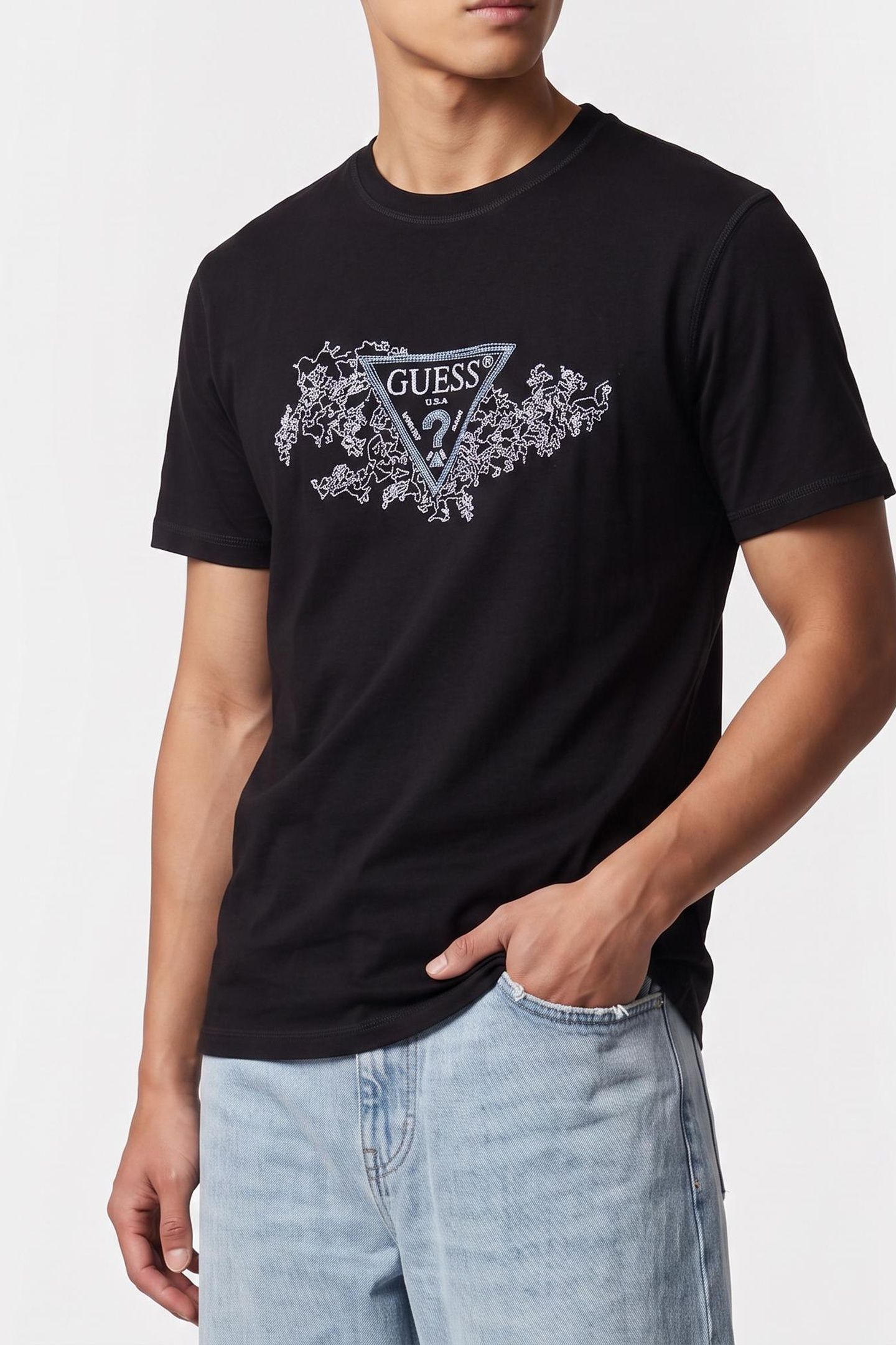 CN SS EMBROIDERY TRI JET BLACK A996 1
