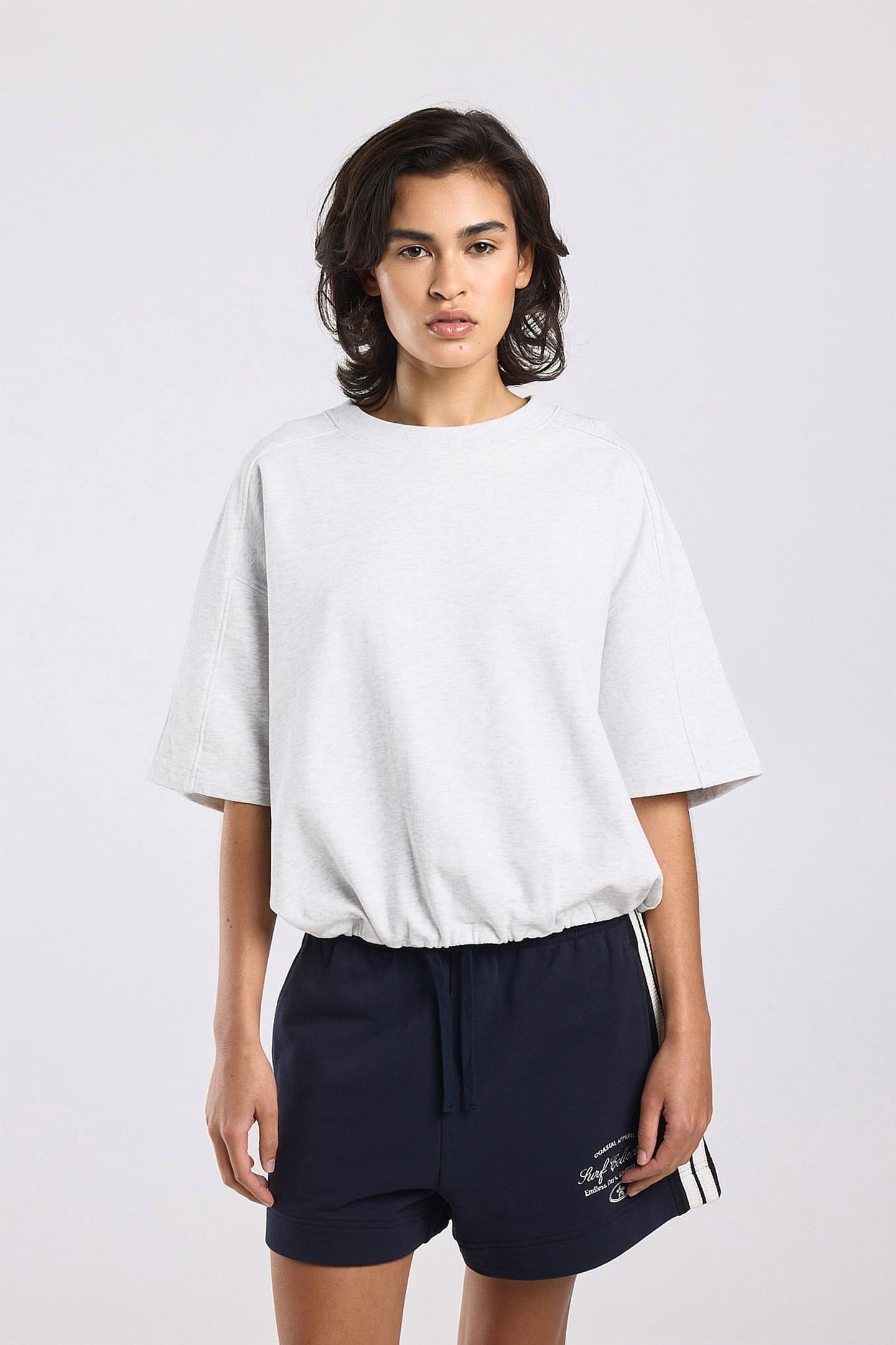 STEFFIE LIGHT GREY MELANGE 1