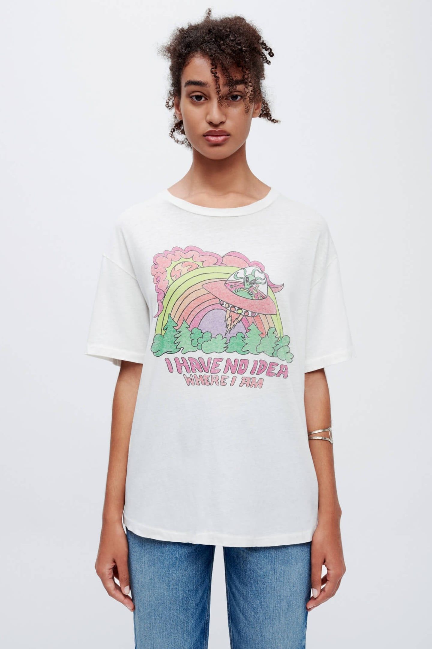 90S EASY TEE NO IDEA VINTAGE WHITE 1
