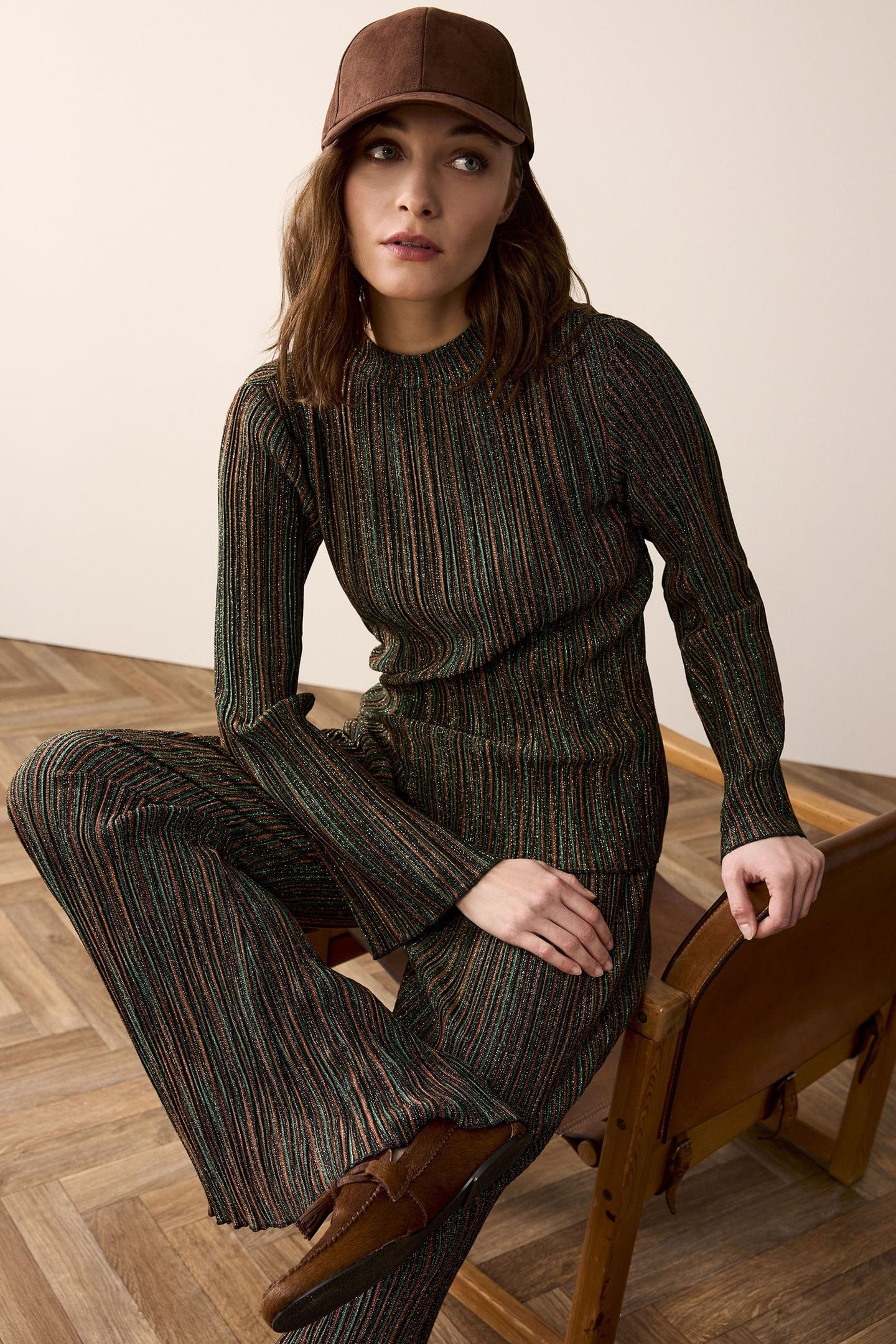 PANTS STRIPE PLISEE JERSEY MULTICOLOUR 3