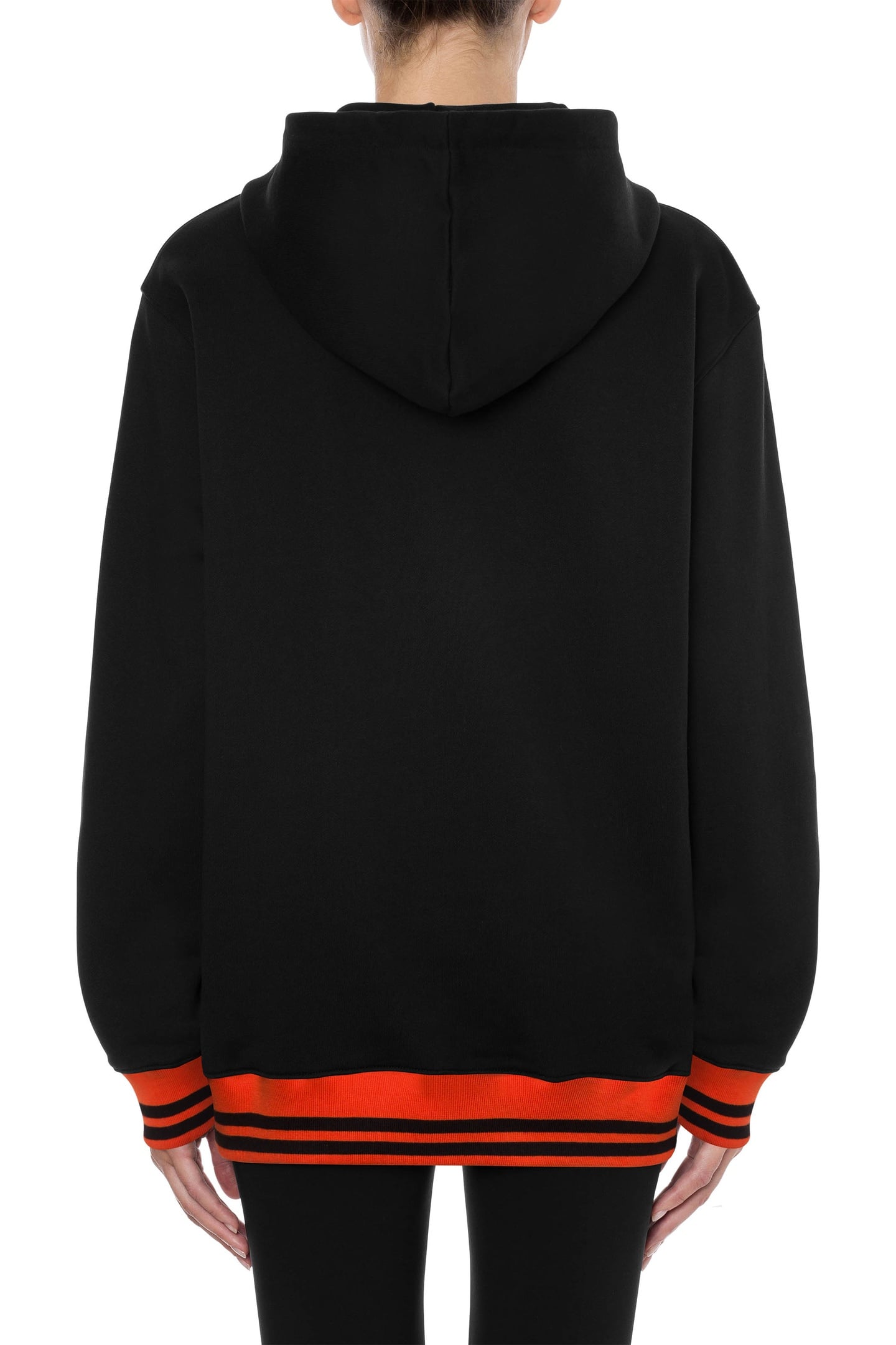VARSITY TEDDY BEAR HOODIE BLACK 2