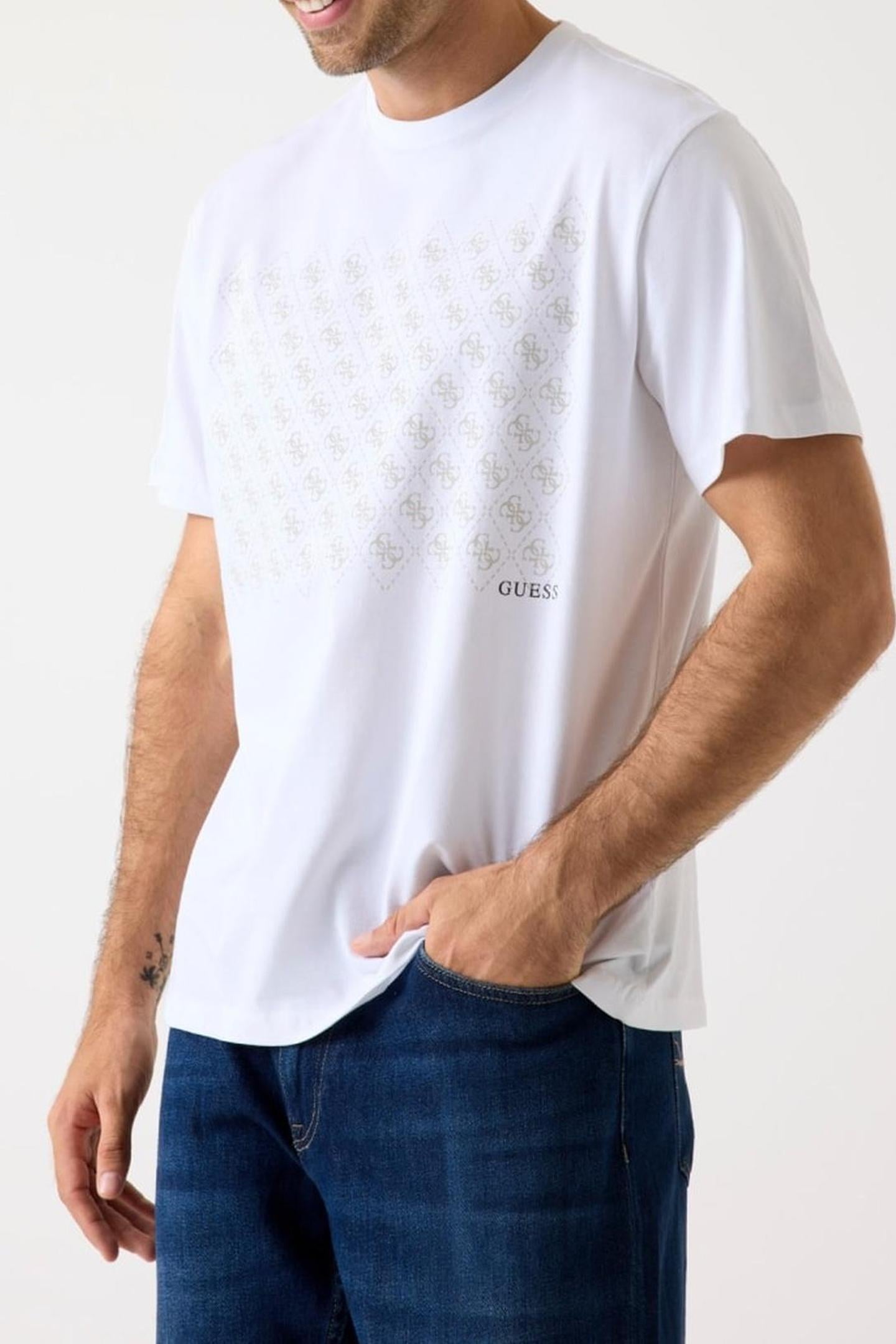 SS CN 4G GUESS LOGO PURE WHITE 2
