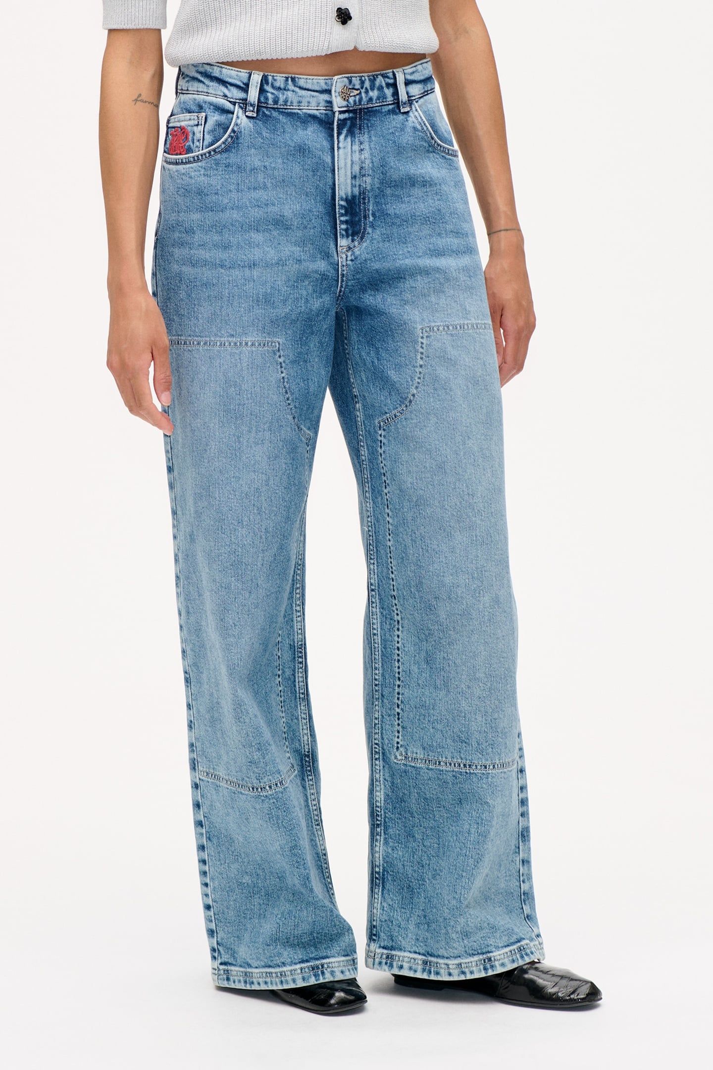 NAMRA JEANS LIGHT DENIM WASH 2