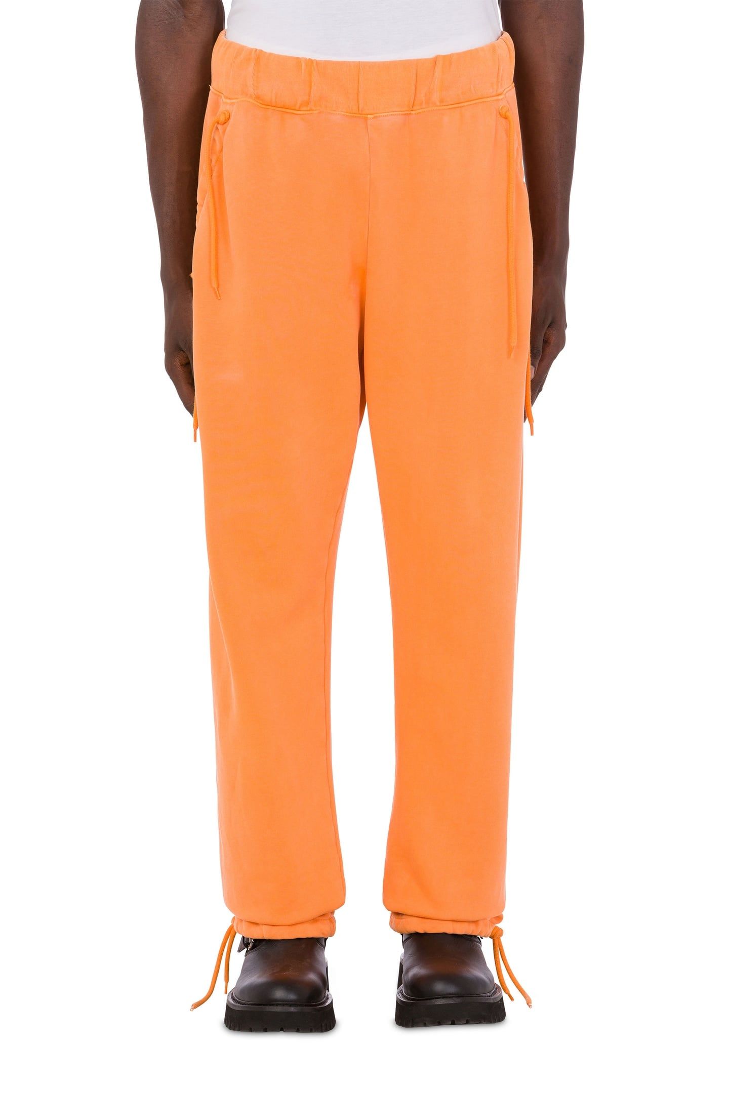 FADED FLEECE JOGGING SIGNATURE LOGO ORANGE 1