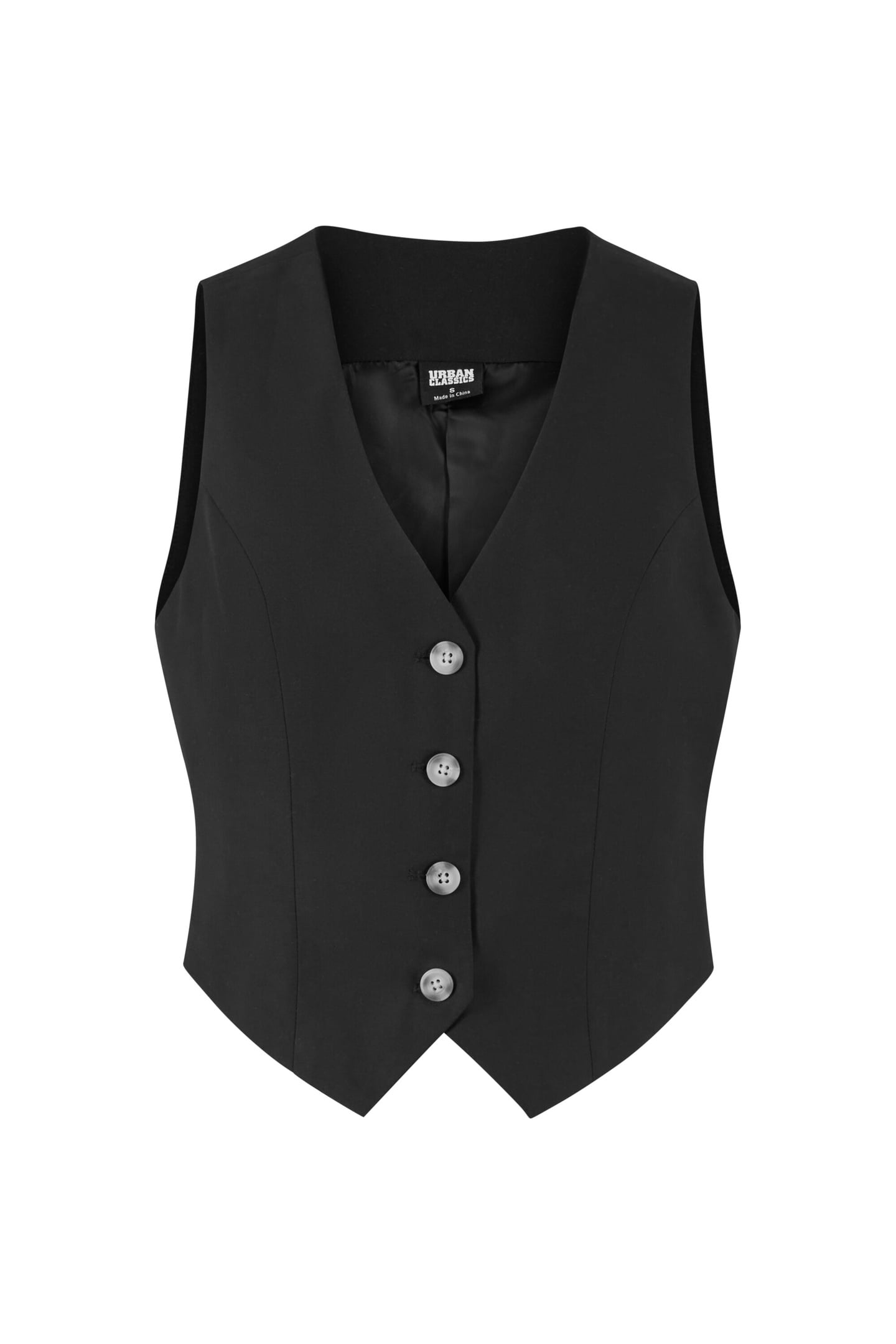 LADIES CLASSIC VEST BLACK 3