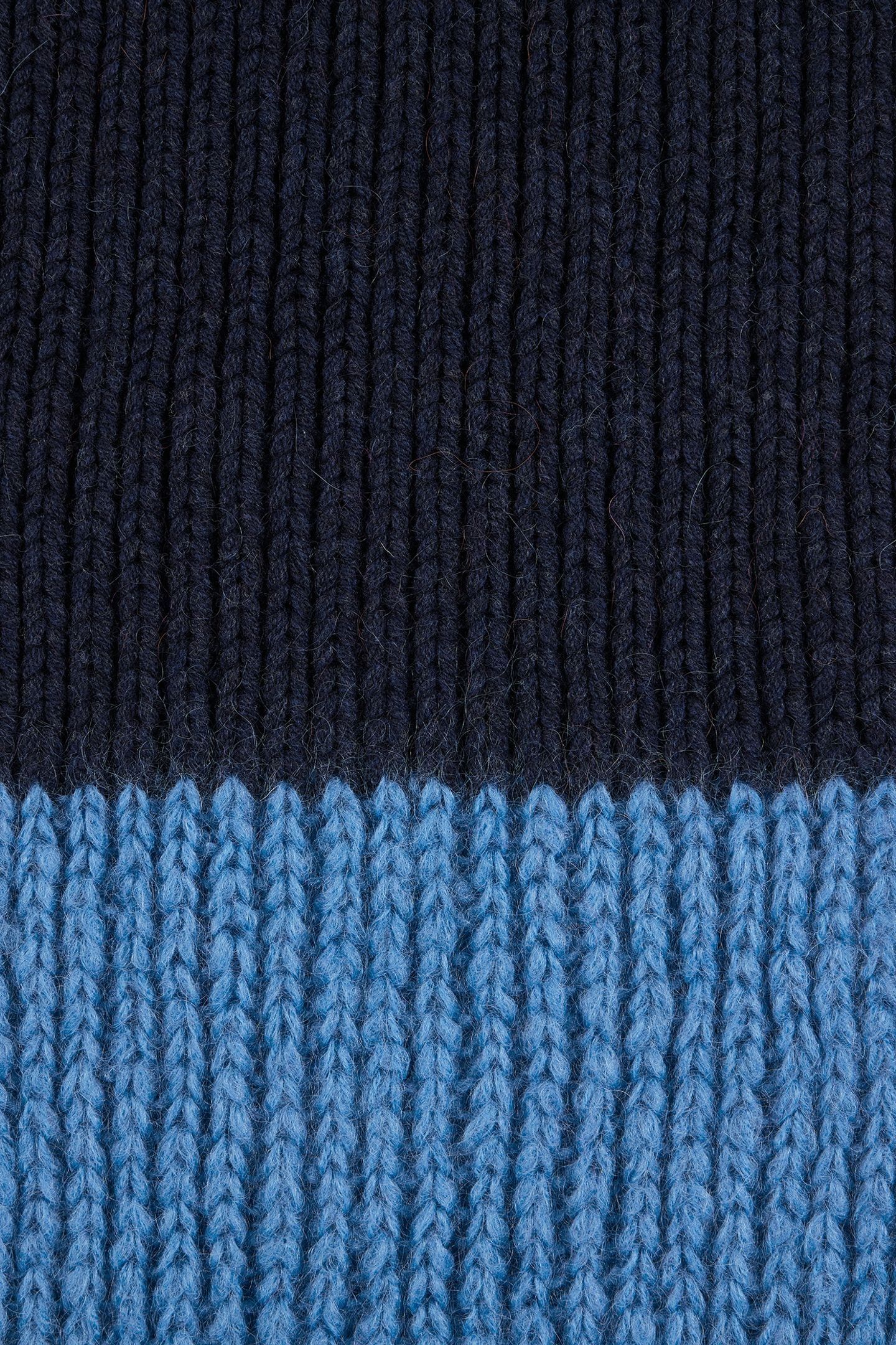 MEN SCARF MOHAIR NAVY 7