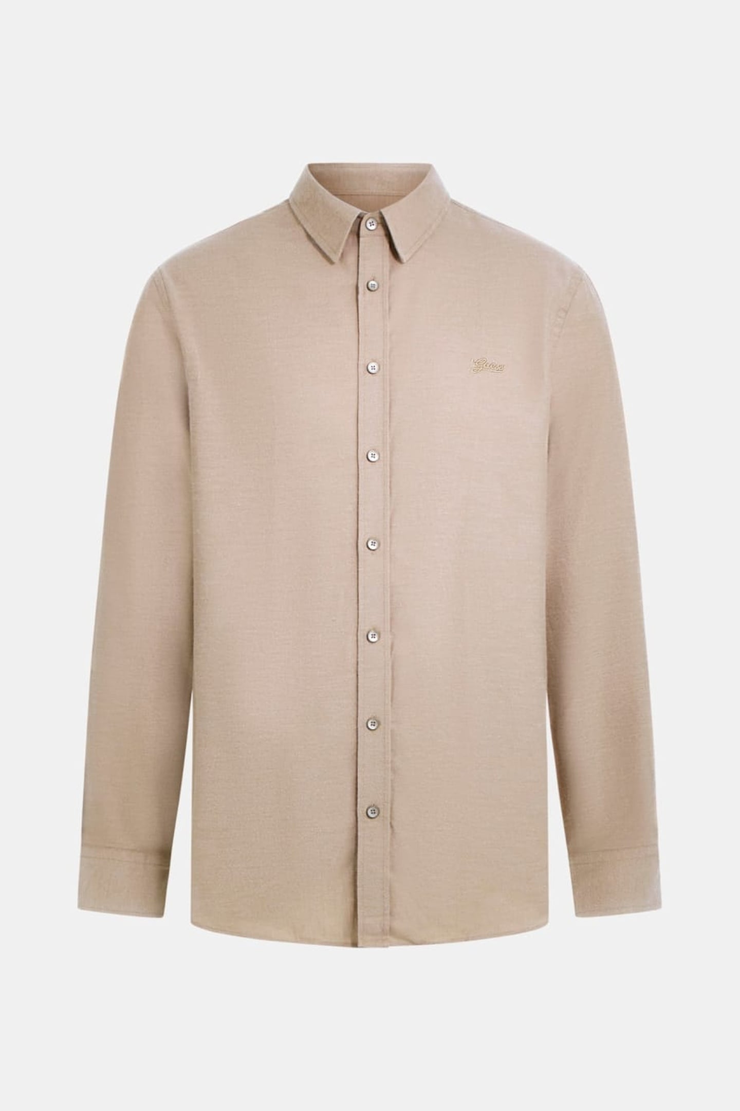 LS FLANNEL TWILL SHI ENGLISH BROWN HEATHE 6