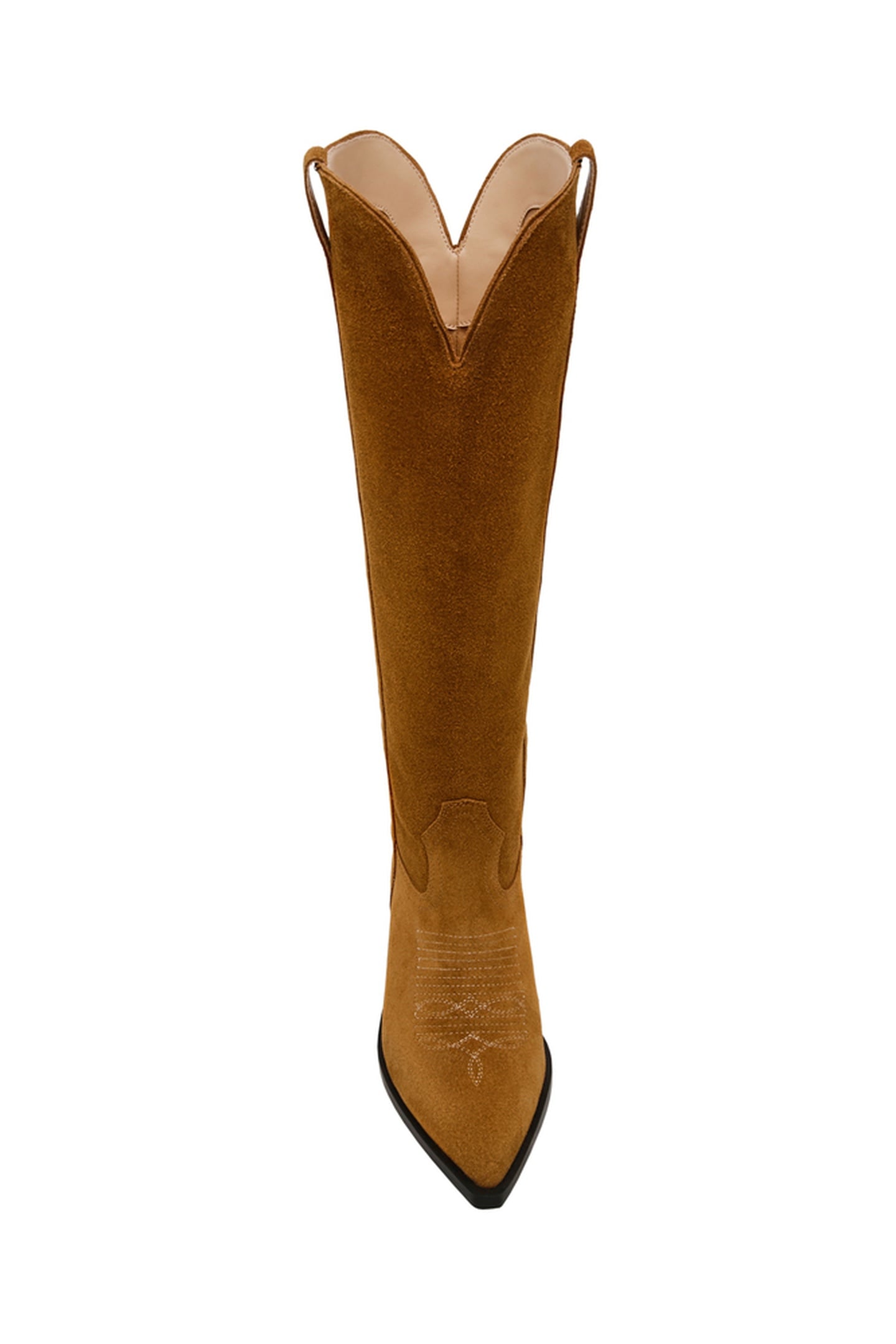 SPIRAL BOOTS TAN SUEDE 5