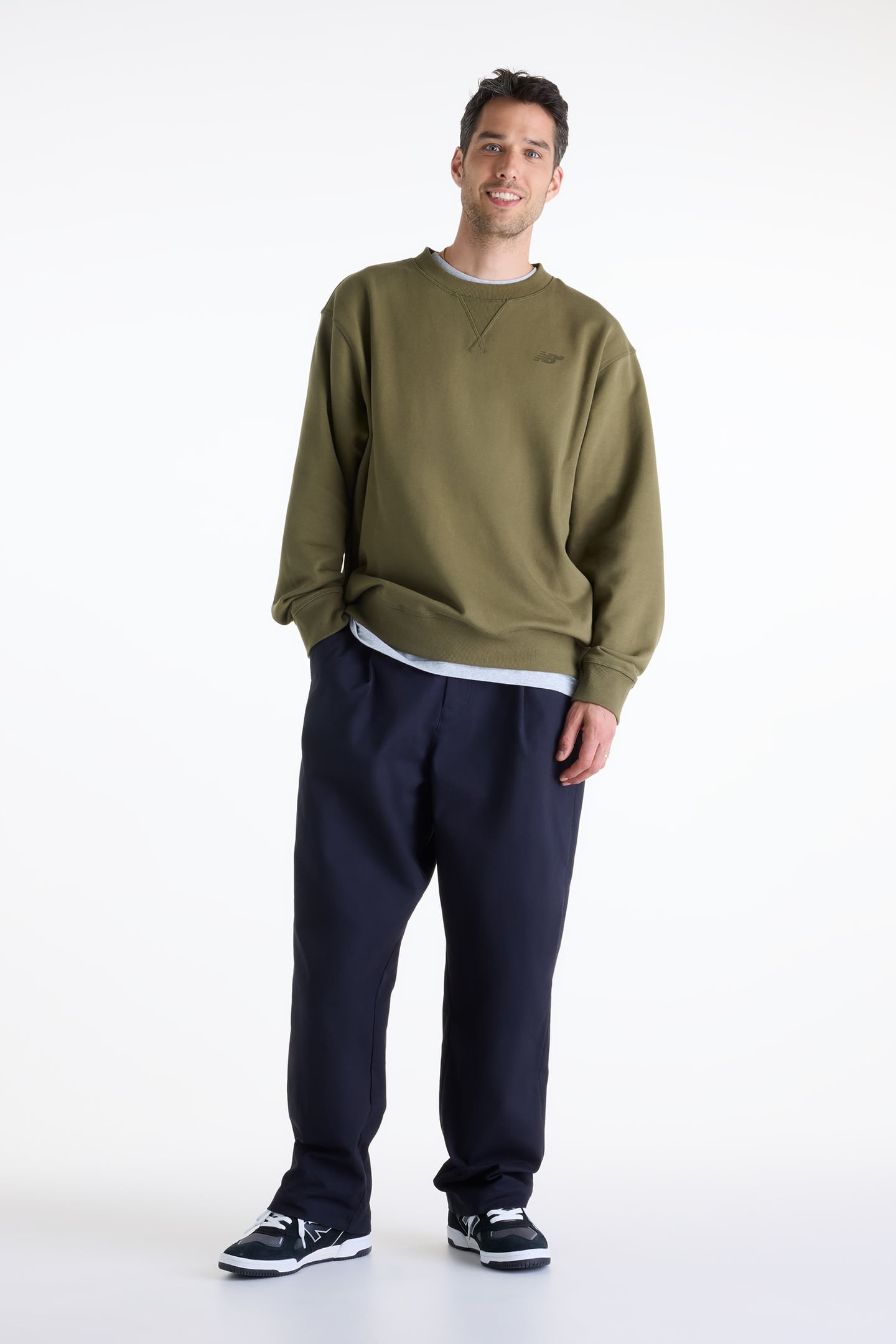 NUMERIC FRENCH TERRY CREW WAKAME 3