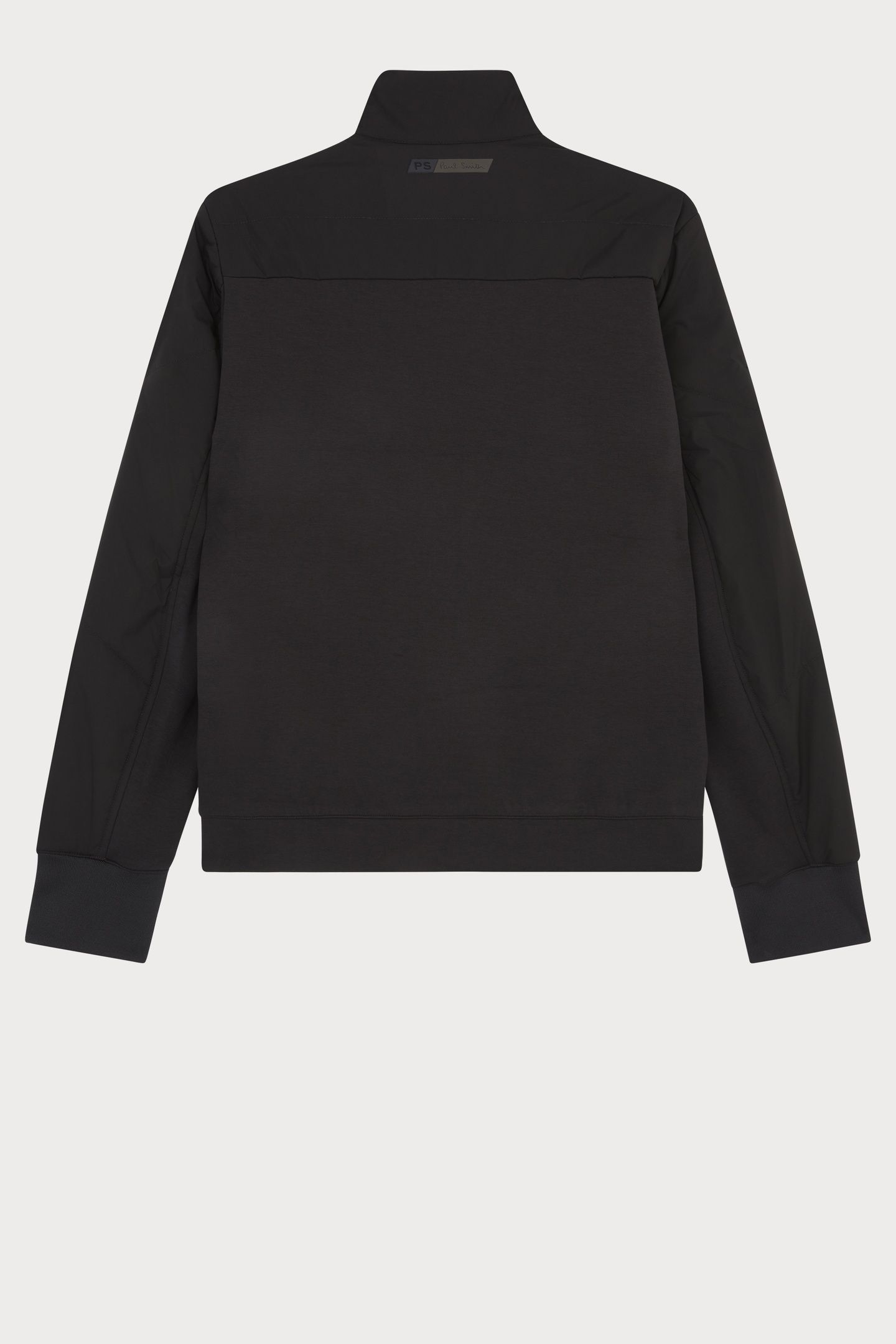 MENS MIXED MEDIA JACKET BLACK 2