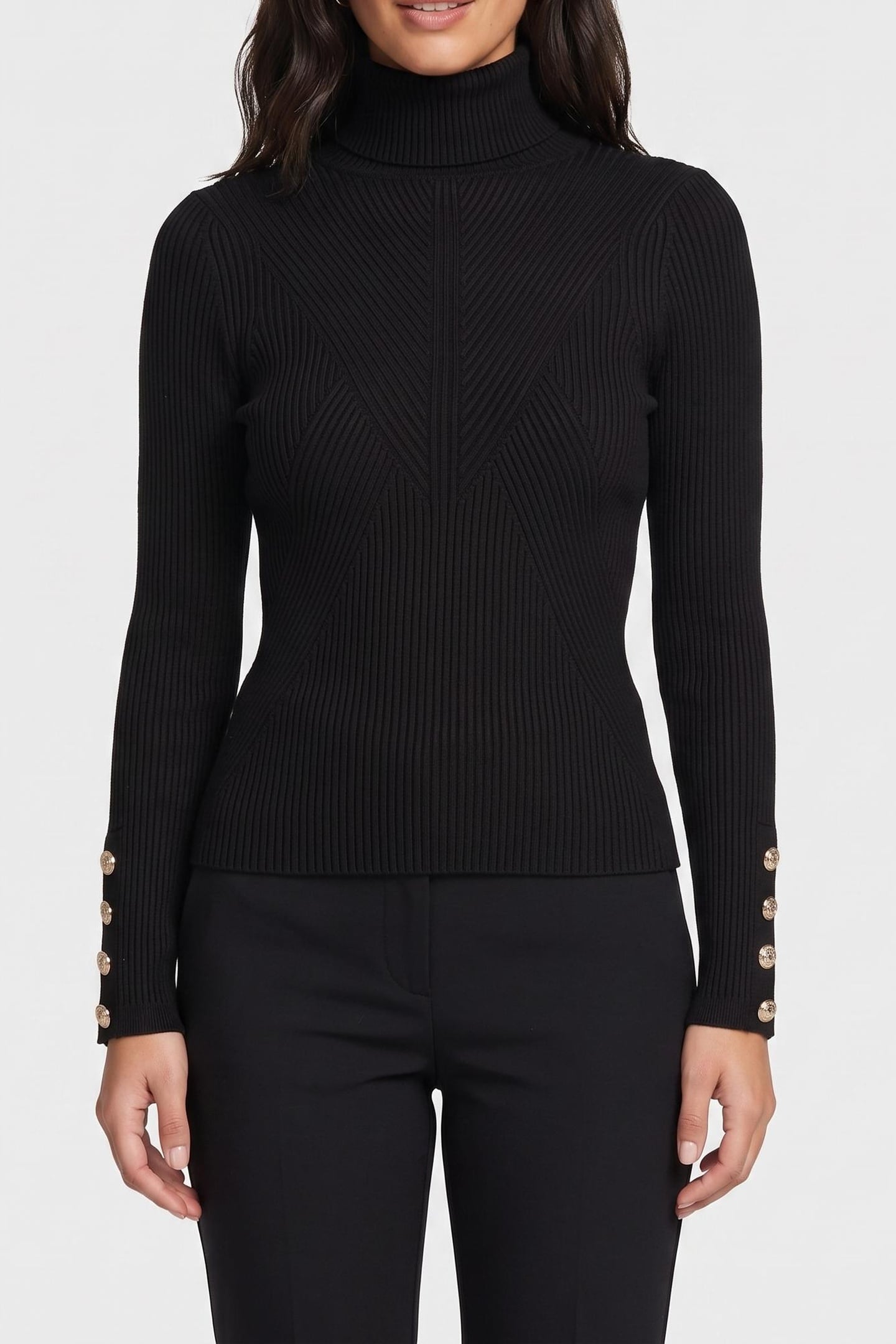 LUNA LS RIBBED TN TO JET BLACK A996 1