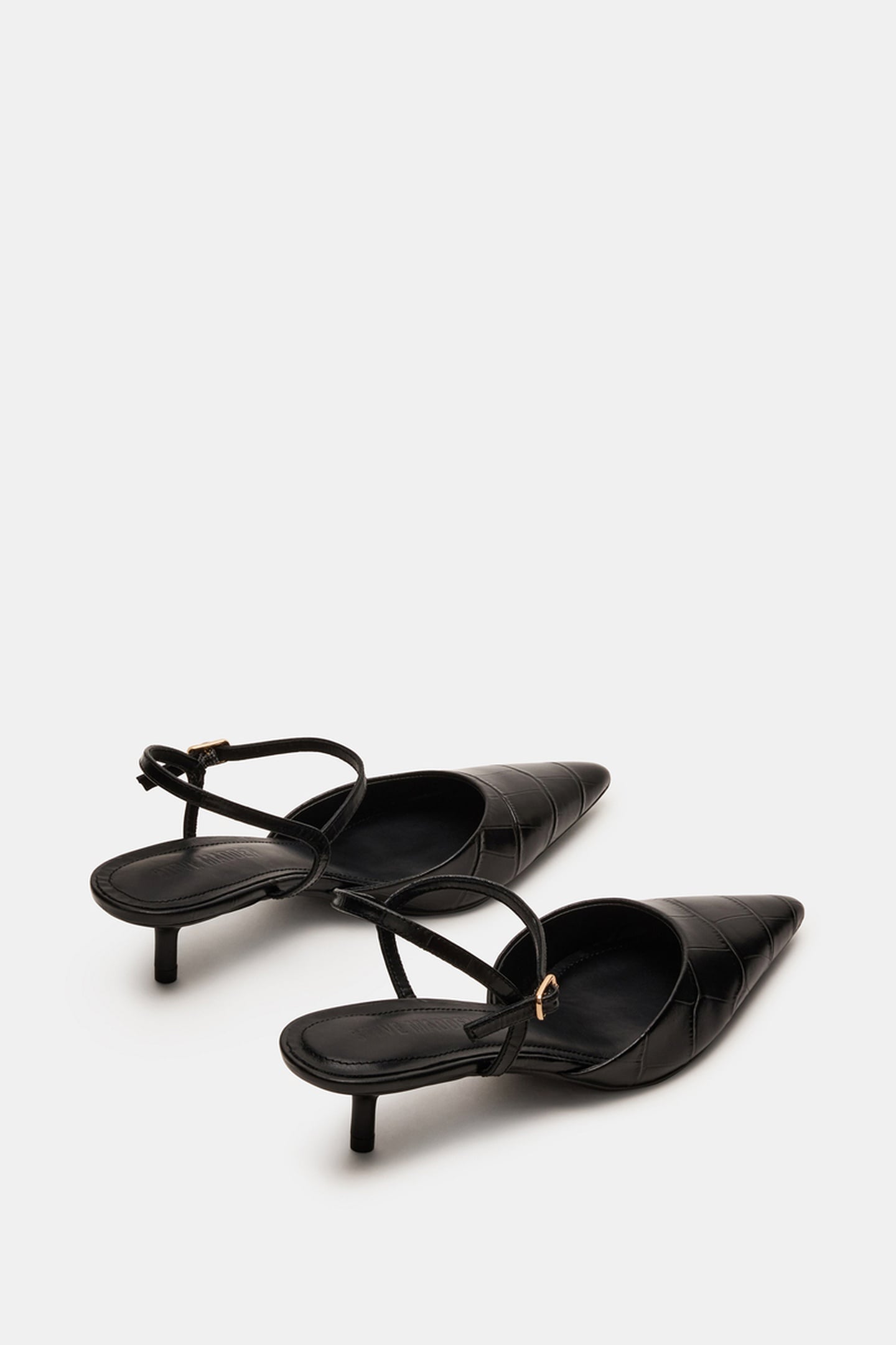 ADELAIDE PUMPS BLACK CROCO 3