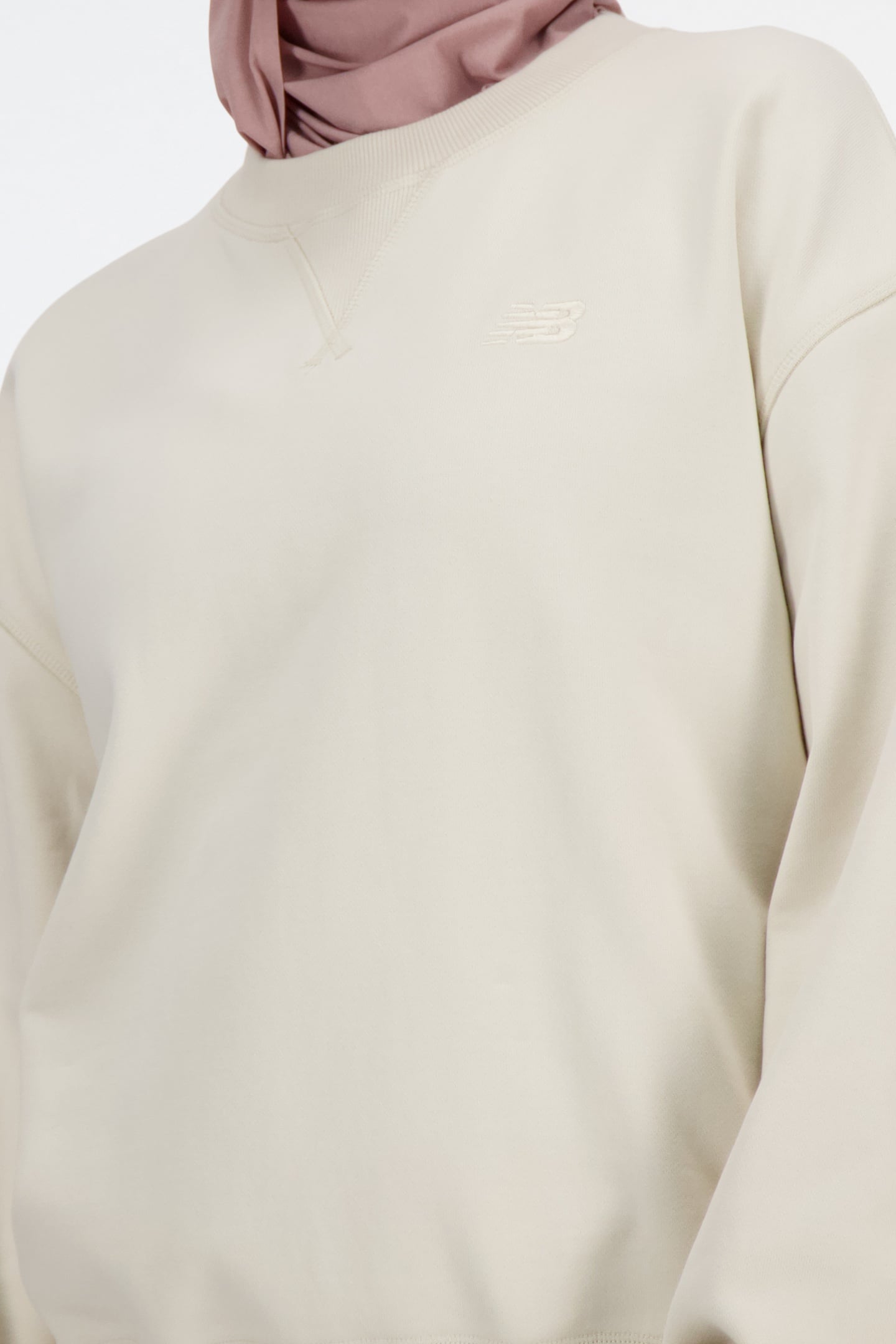 ATHLETICS FRENCH TERRY CREW LINEN 7