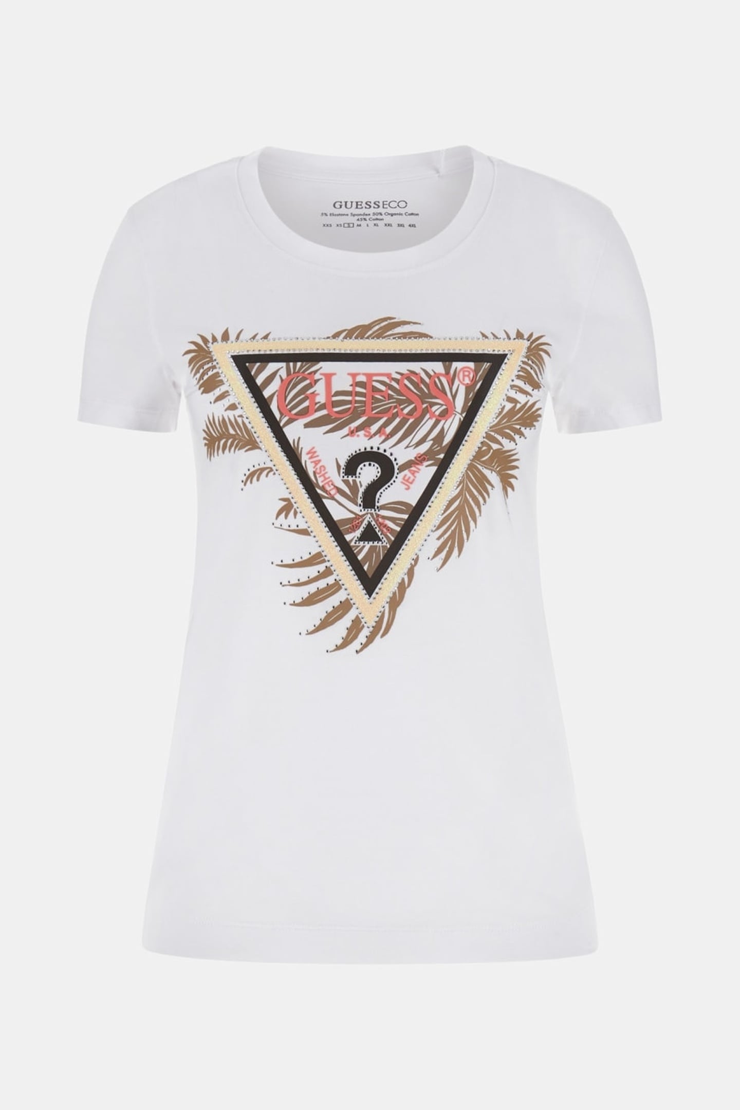 CN SS TRIANGLE PALM PURE WHITE 6