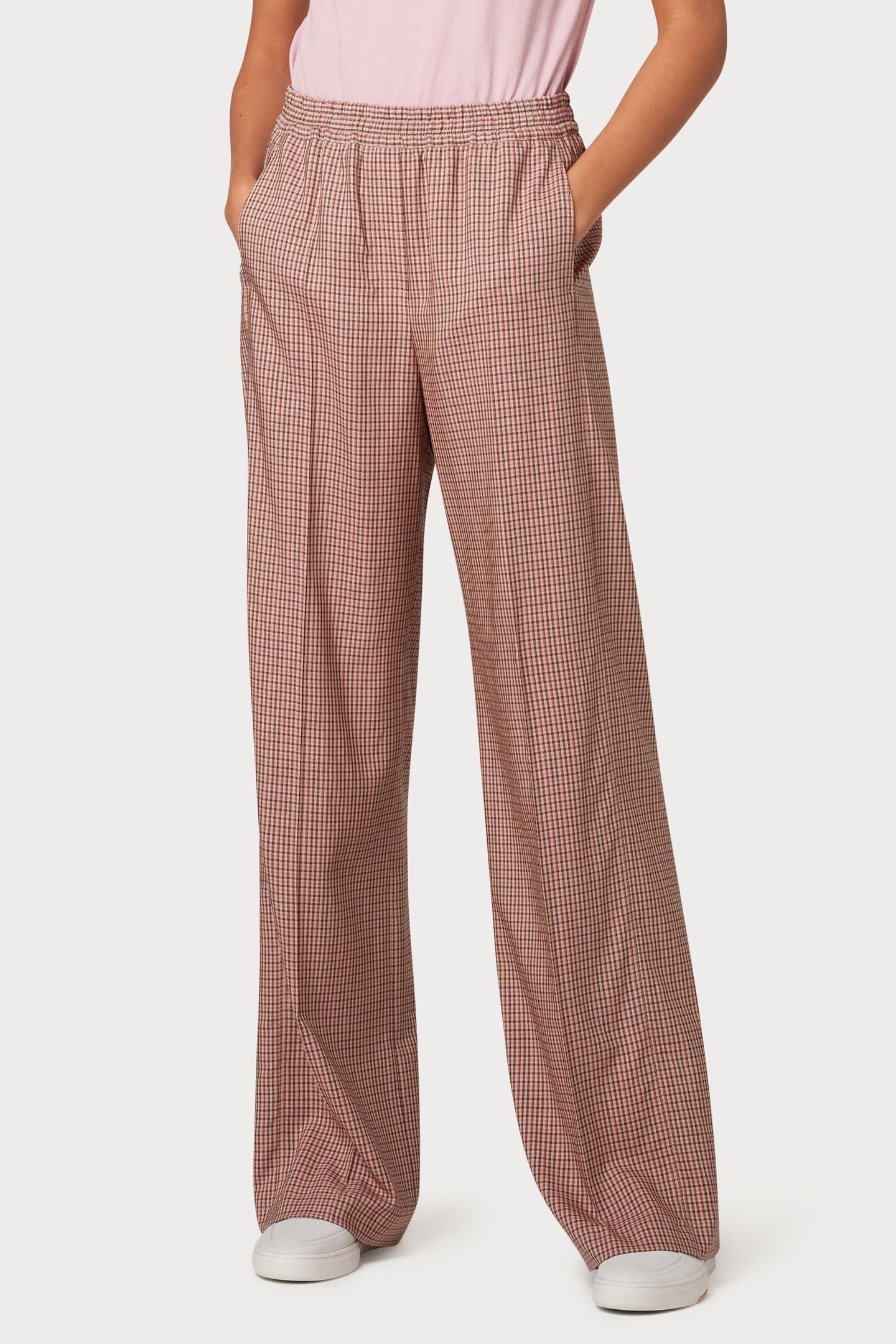 WOMENS TROUSERS LIGHT PURPLE 1
