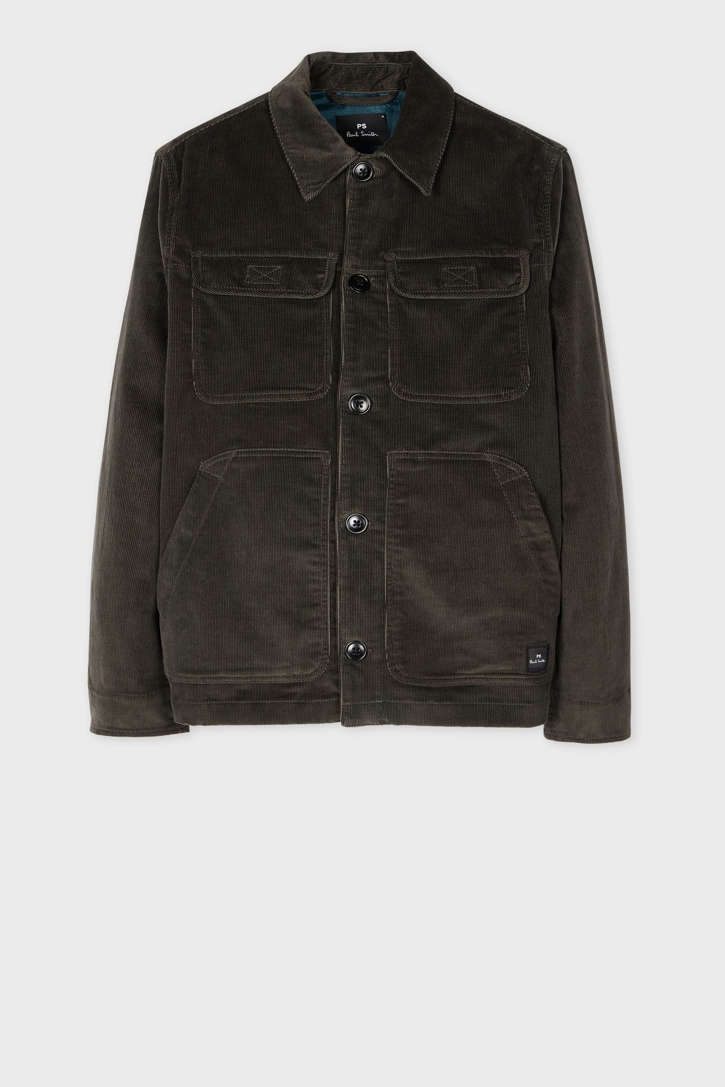 MENS 4PKT JACKET BOTTLE GREEN 1