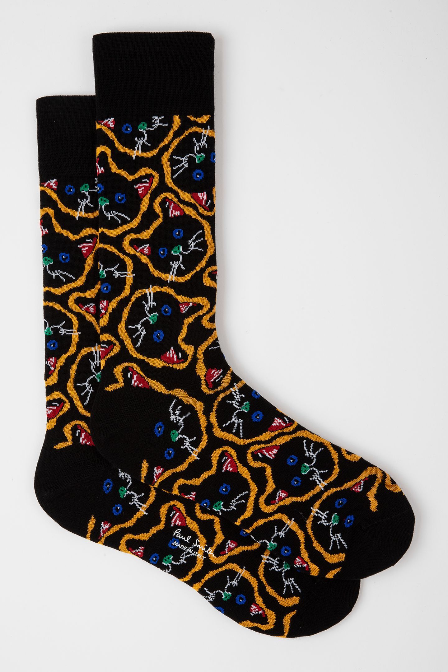 MEN SOCK POP BLACK 2