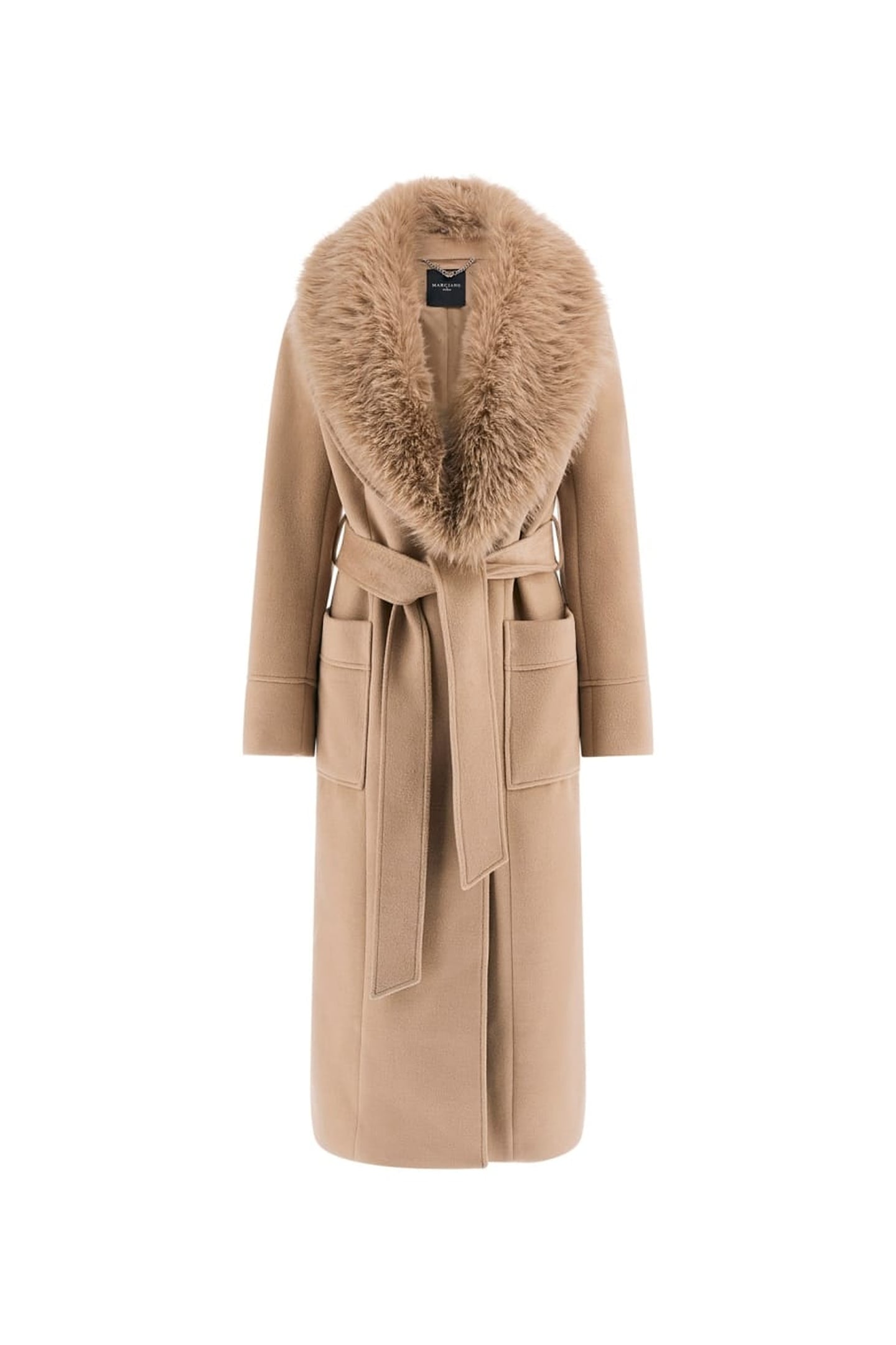 CHARLIZE PLAID COAT HERB TAN MULTI 7