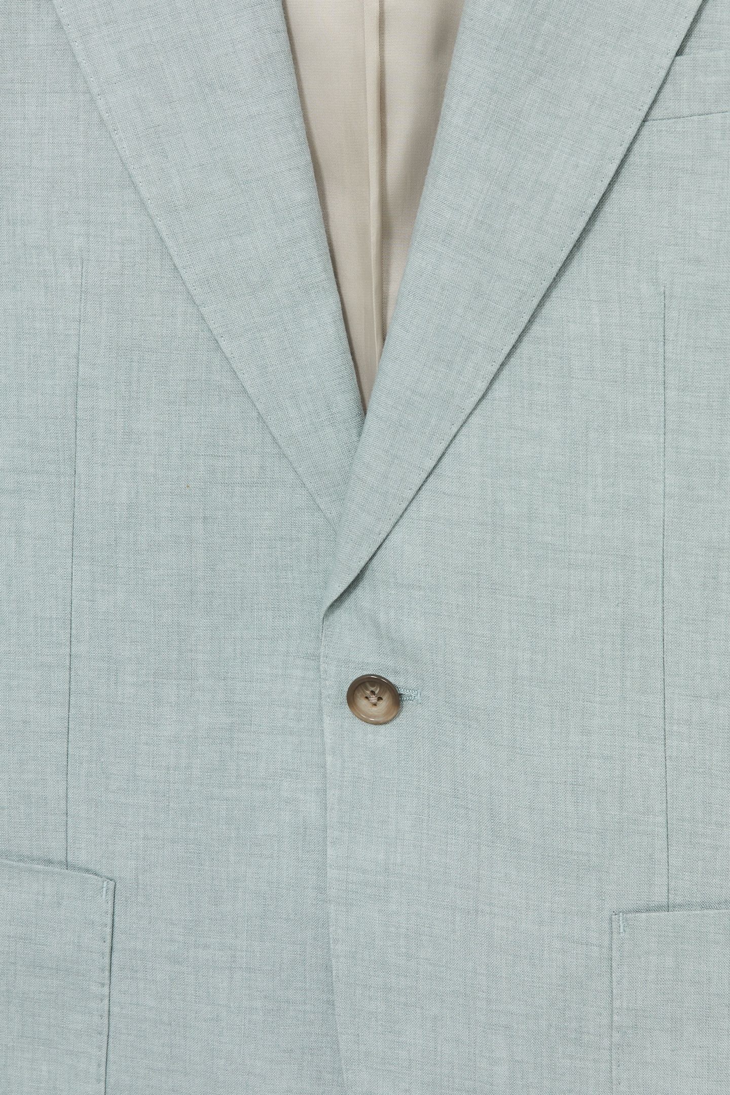 SB 2B NOTCH LINEN BLAZER OCEAN GREEN 5