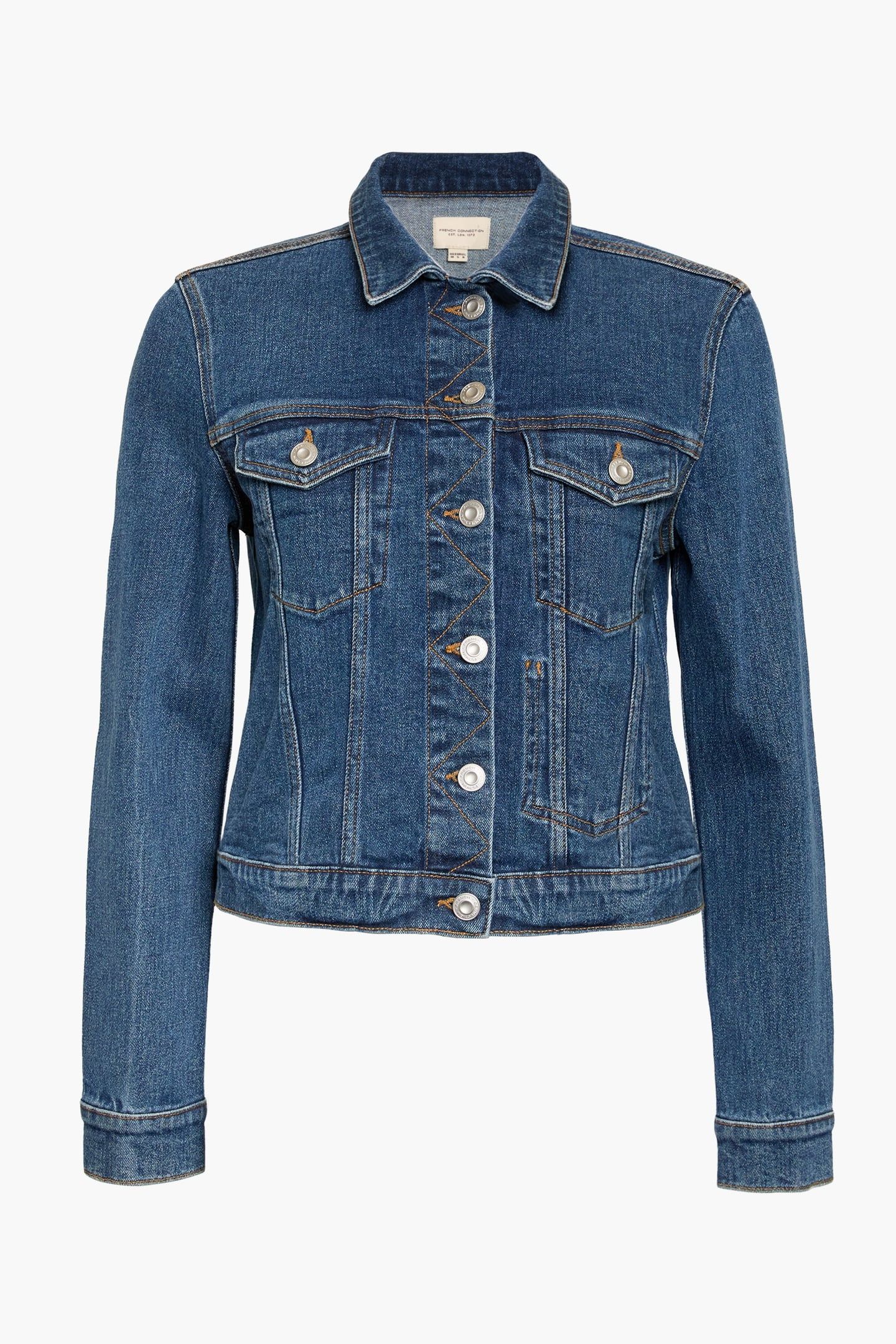 MACEE MICRO WSTRN DENIM LS JKT INDIGO WASH 3