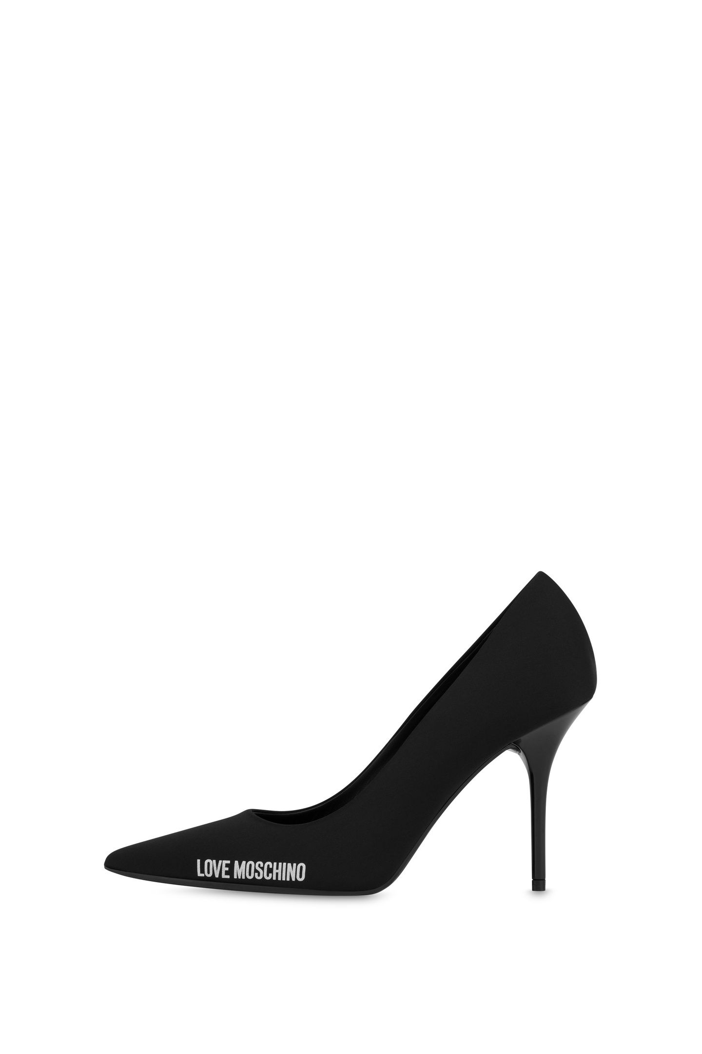 RUBBER LOGO NEOPRENE PUMPS BLACK 1