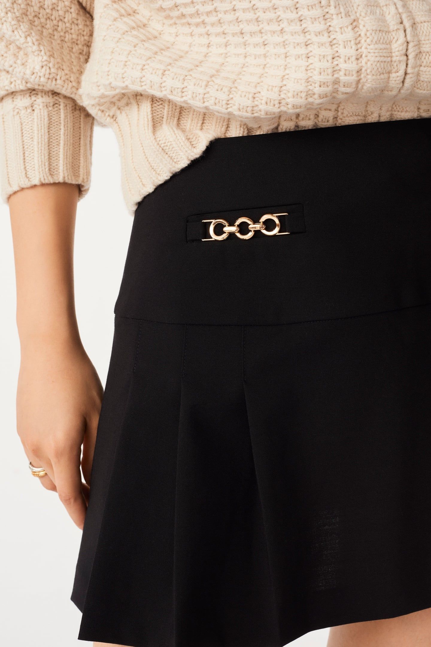MINI SKIRT BLACK 4