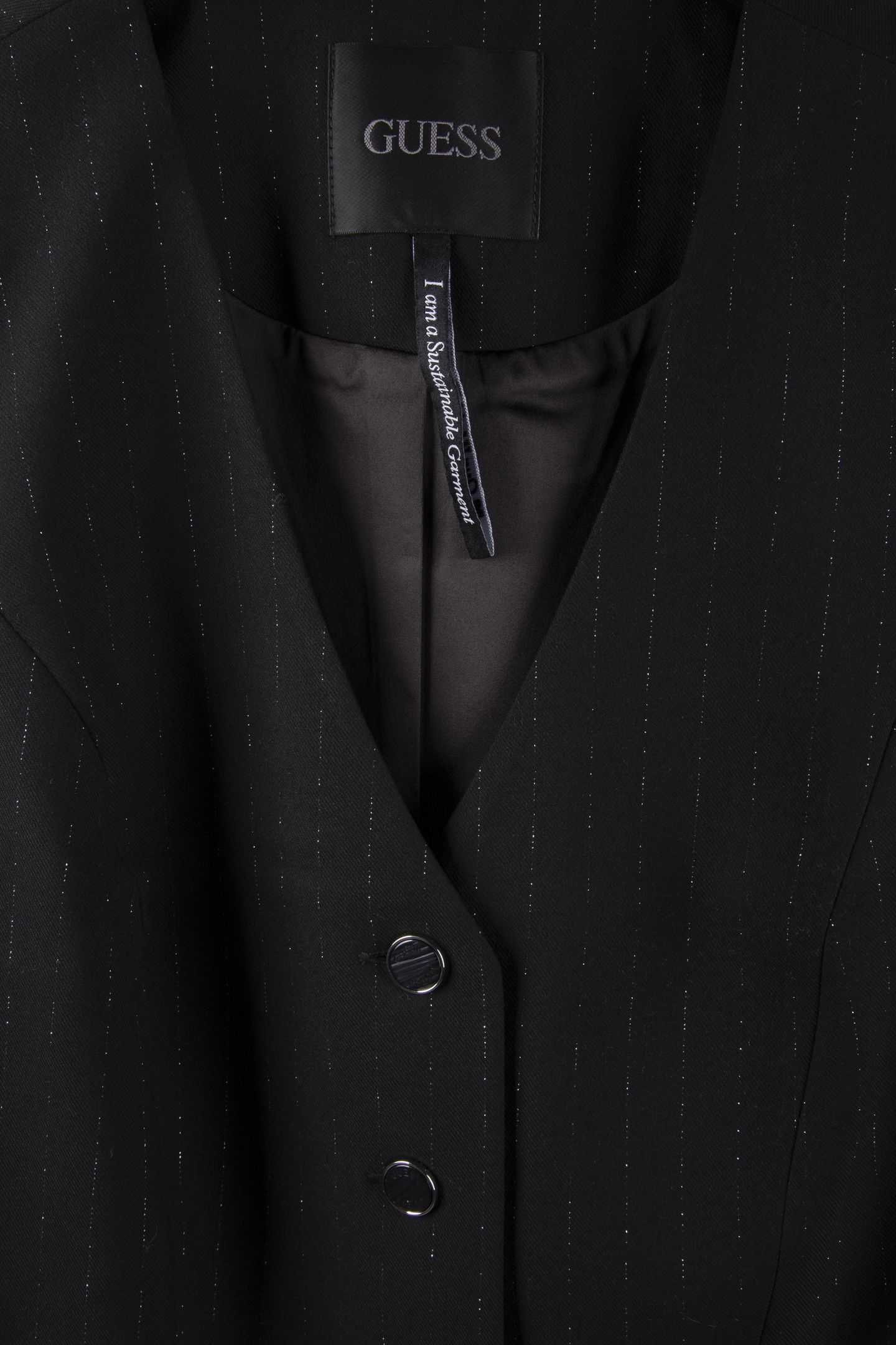 ZANITA PIN STRIPE VE BLACK AND SILVER PIN 4