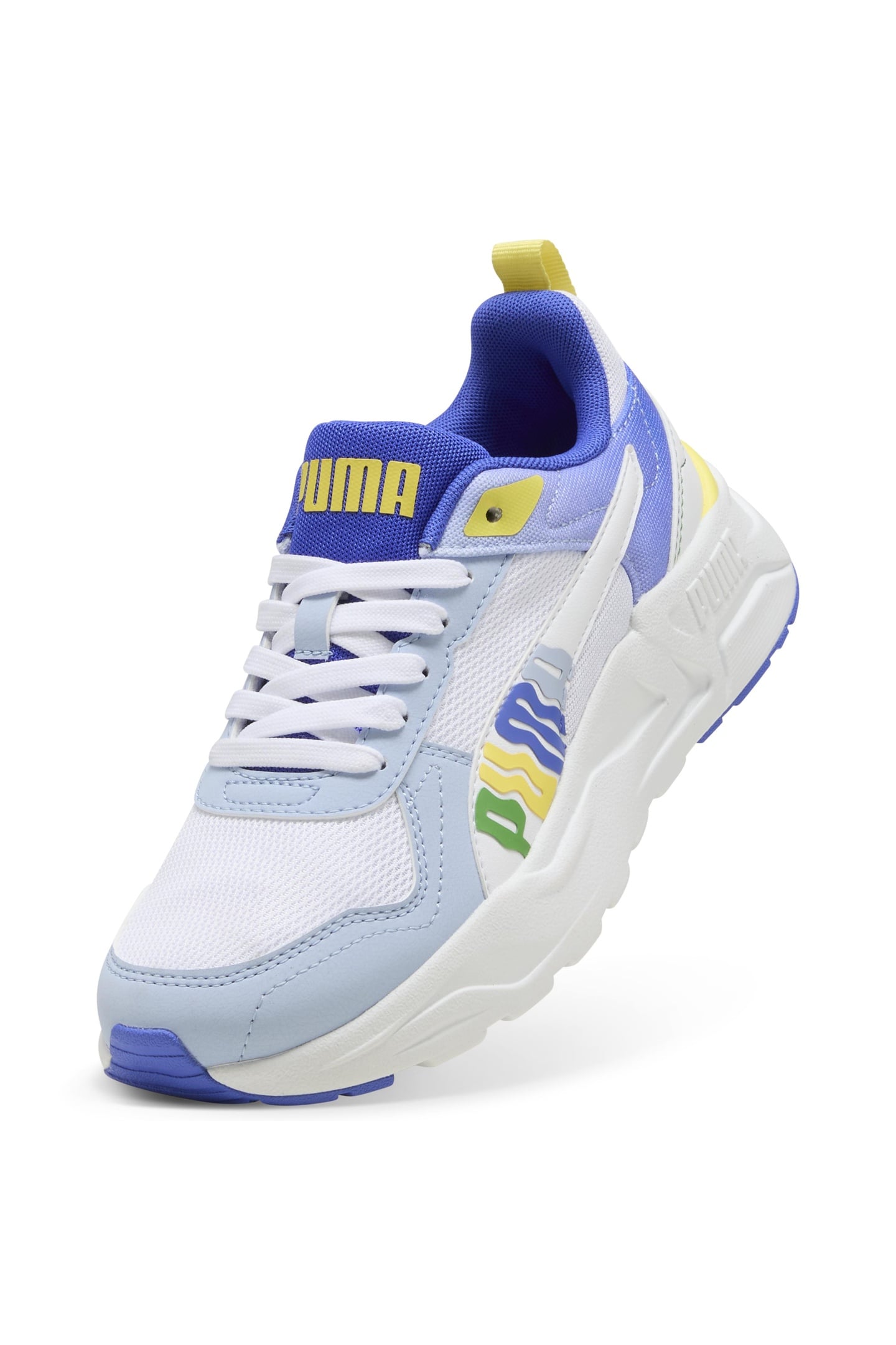 UNISEX TRINITY 2 LT COME ON JR SNOW MOUNTAIN BLUE-WHITE-LEMO 2