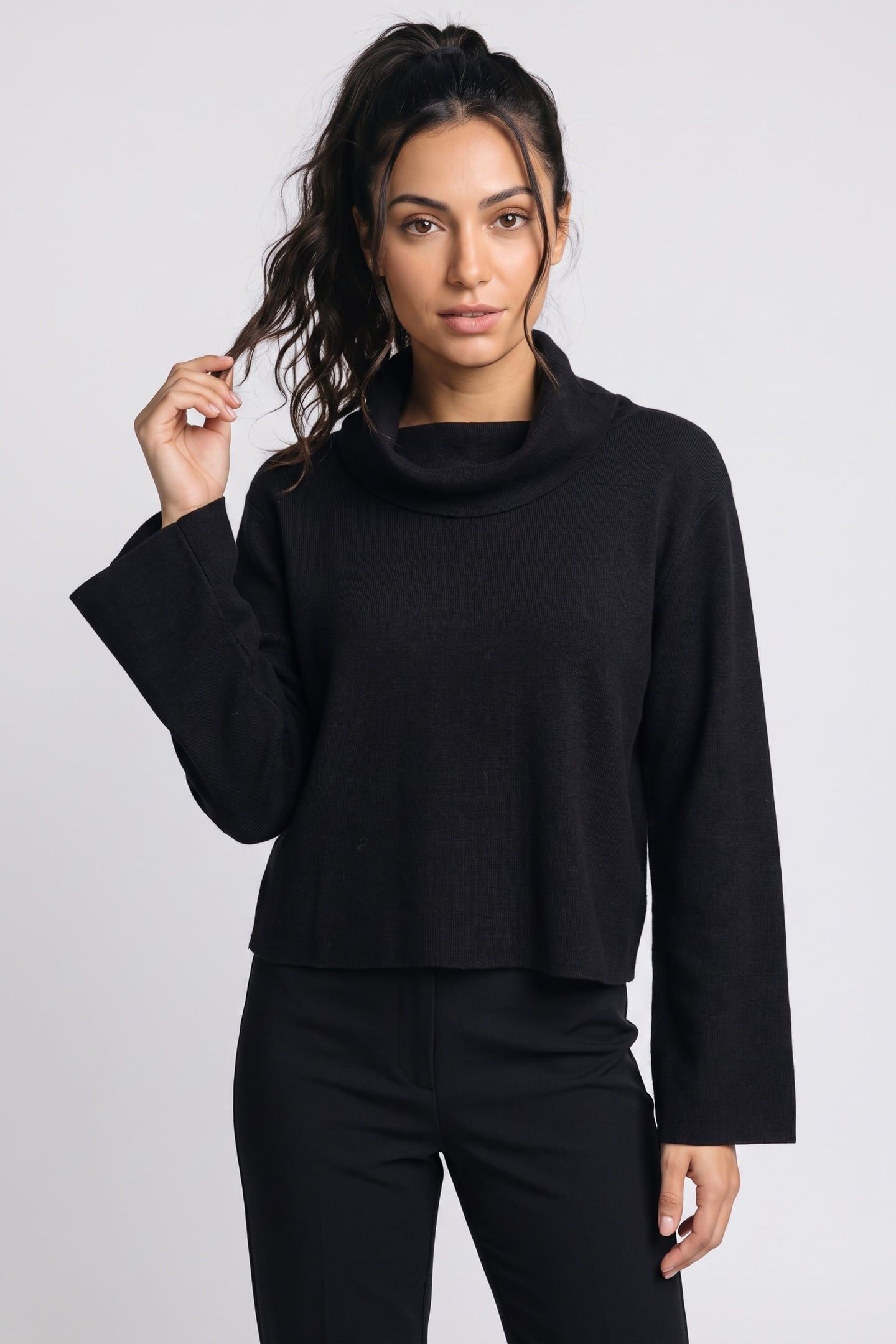 SALSA TOP BLACK 1