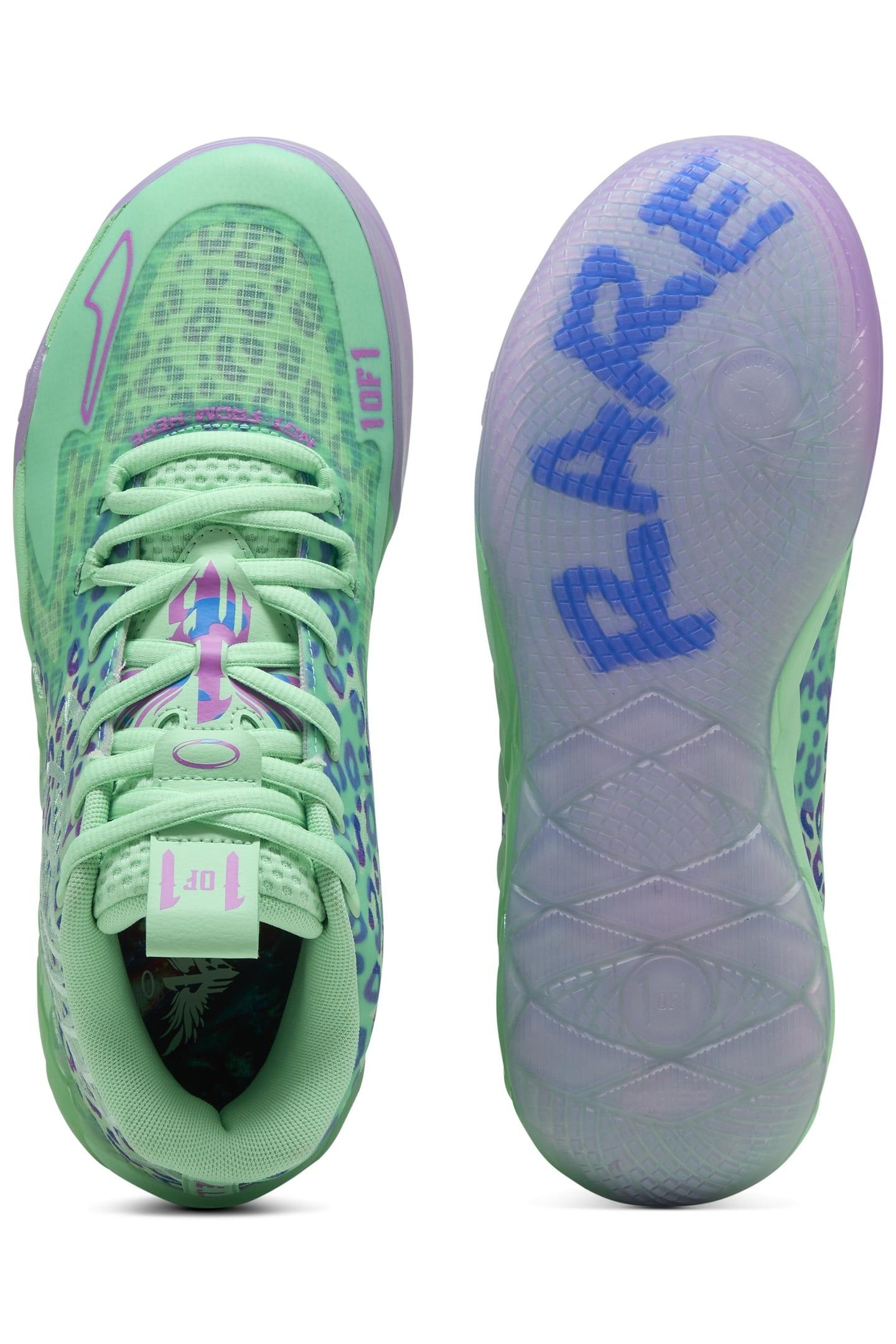 UNISEX MB.01 ALIEN SAFARI GREEN GLIMMER-PURE MAGENTA-HYPERLI 5