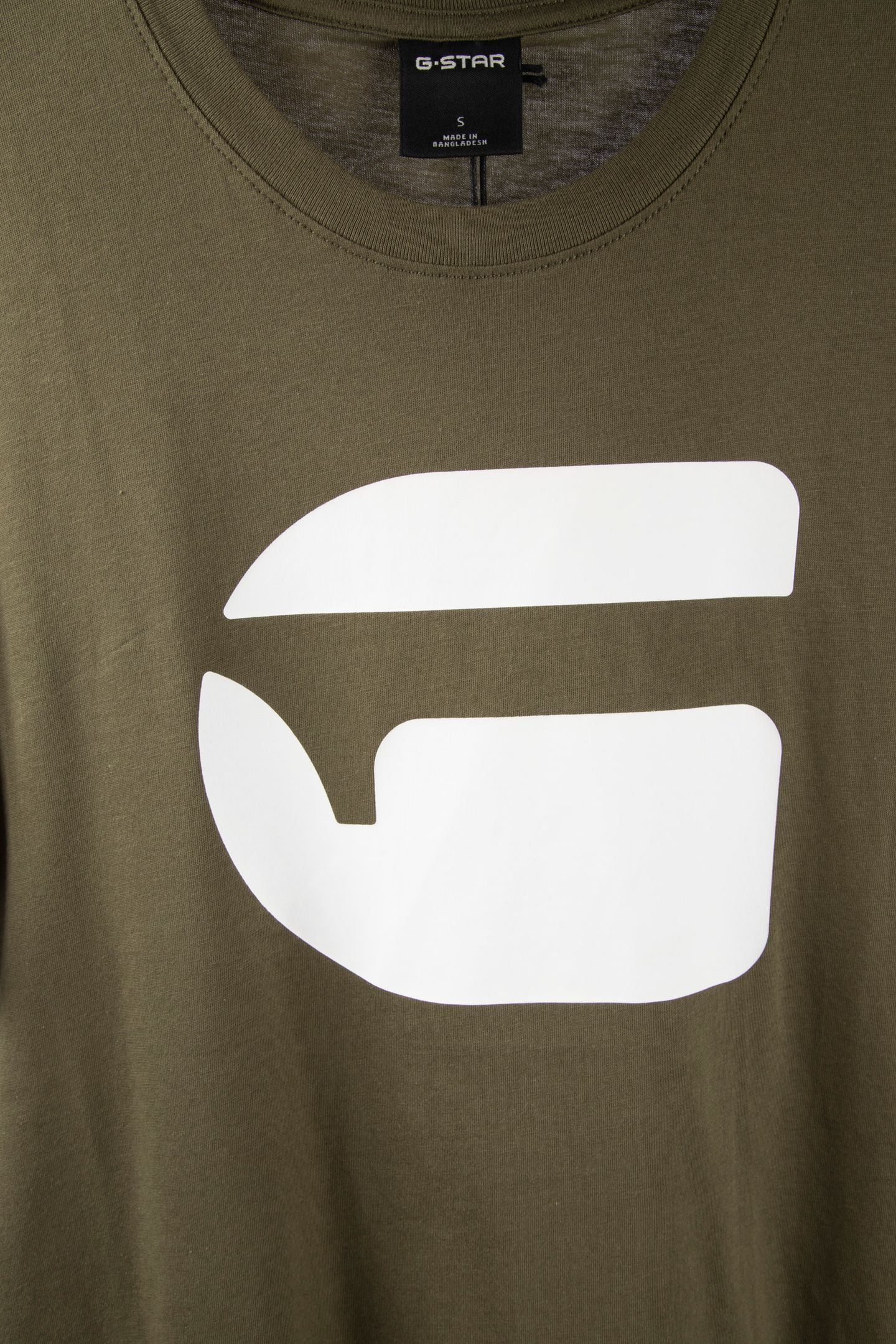 LOGO SLIM T-SHIRT SHADOW OLIVE 4