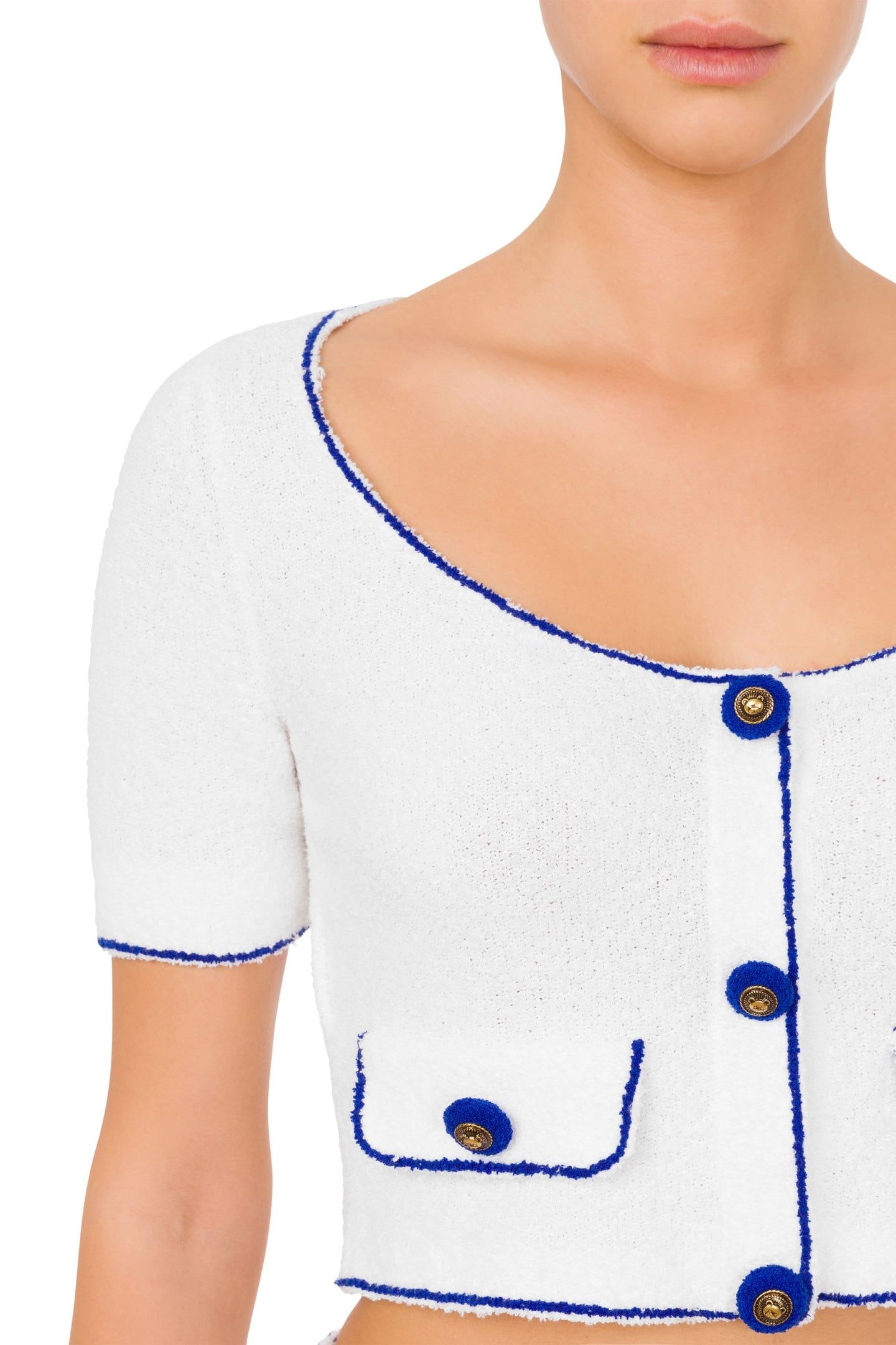 KNITTED JACKET WHITE 4