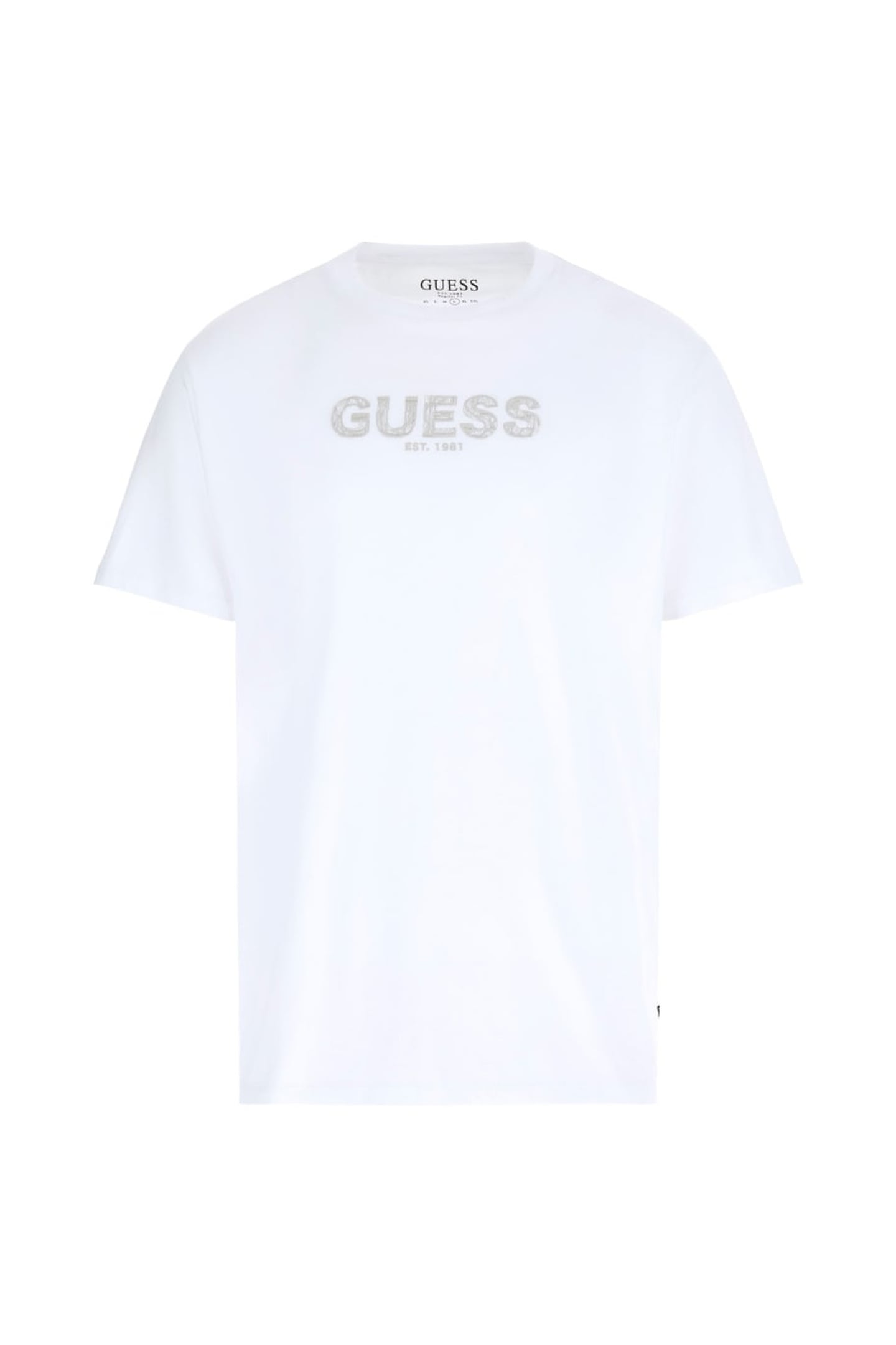 SS BSC GUESS EMBROID PURE WHITE 7