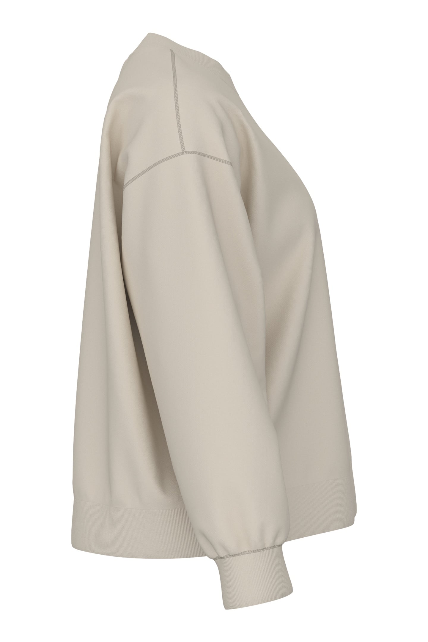 ATHLETICS FRENCH TERRY CREW LINEN 5