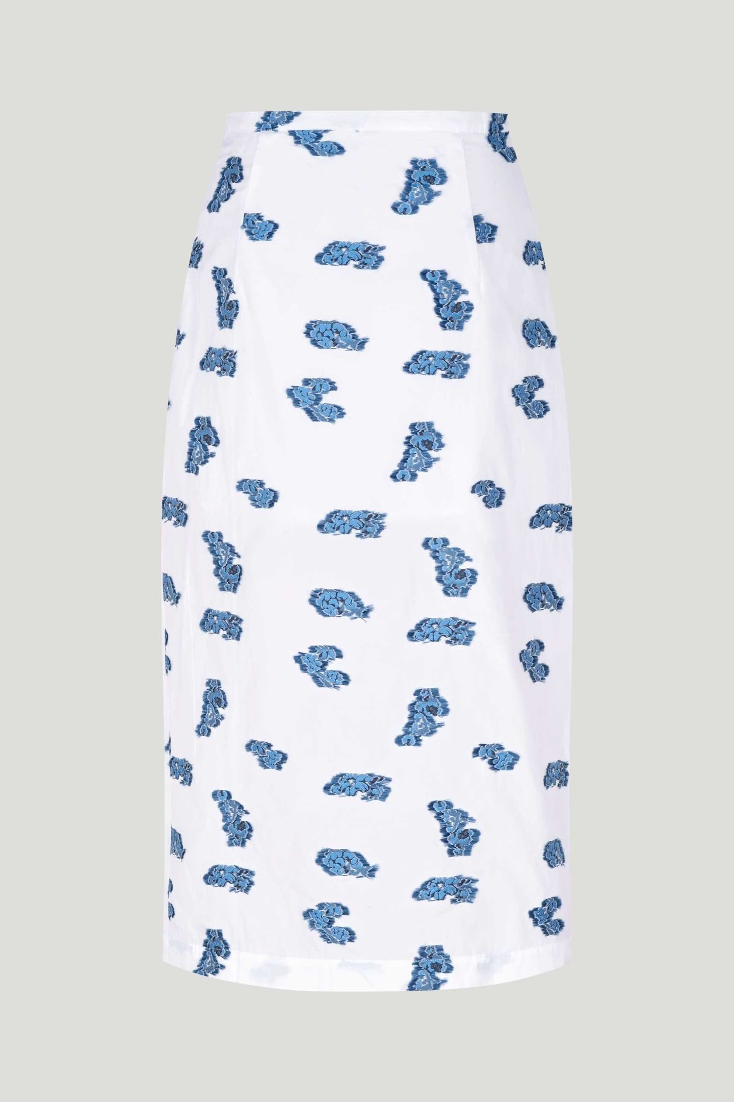 SAMAR SKIRT BLUE BOUQUET JACQUARD 4