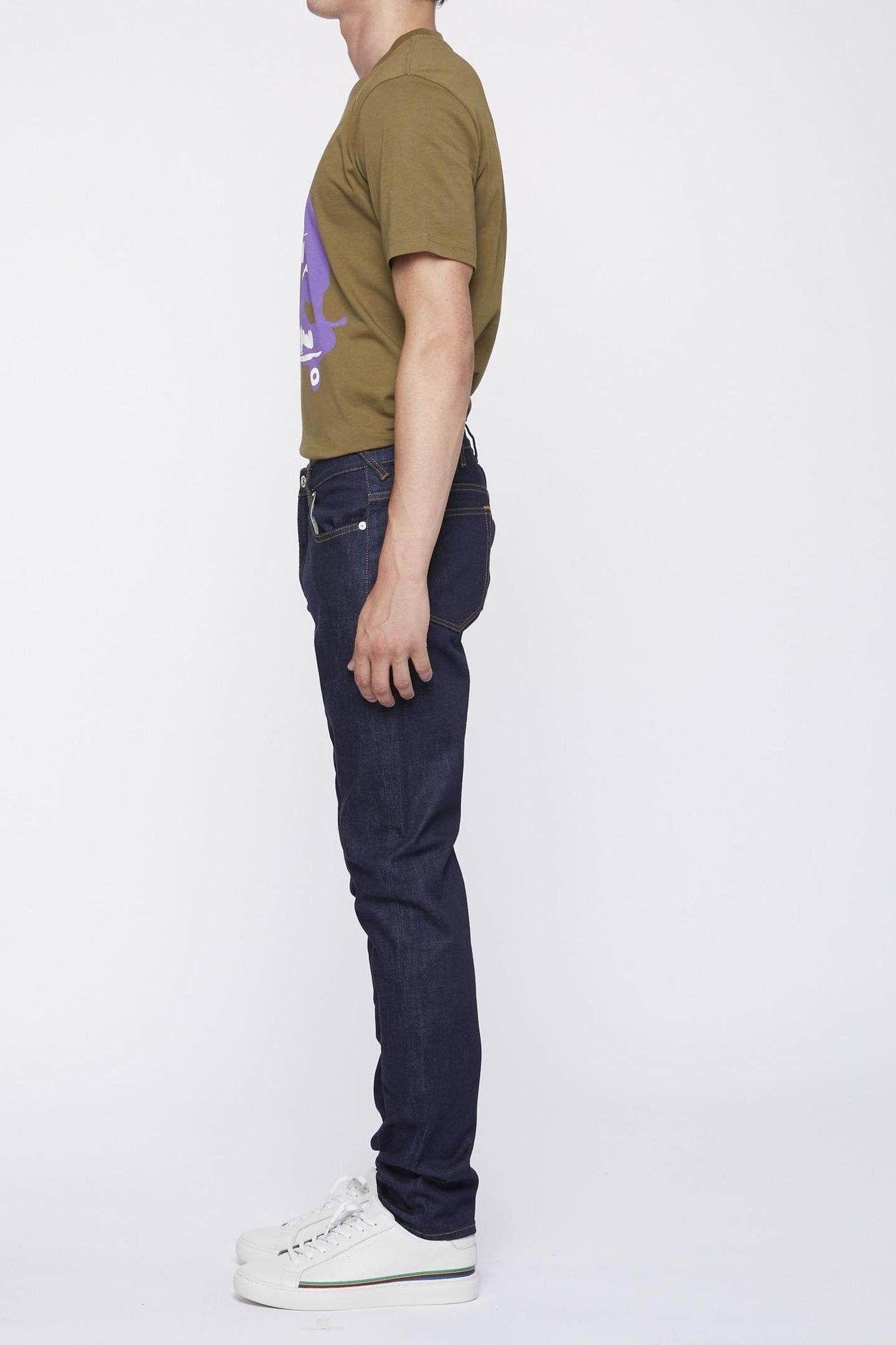 MENS SLIM FIT JEAN RINSE WASH 2