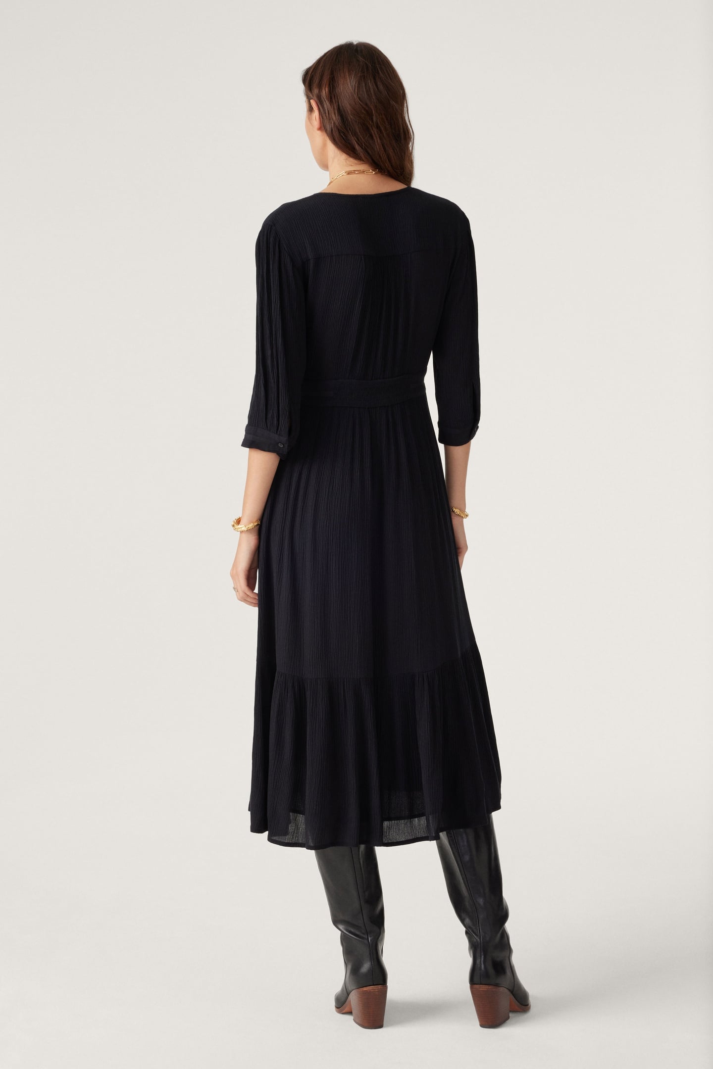 MID-LENGTH DRESS BLACK 2
