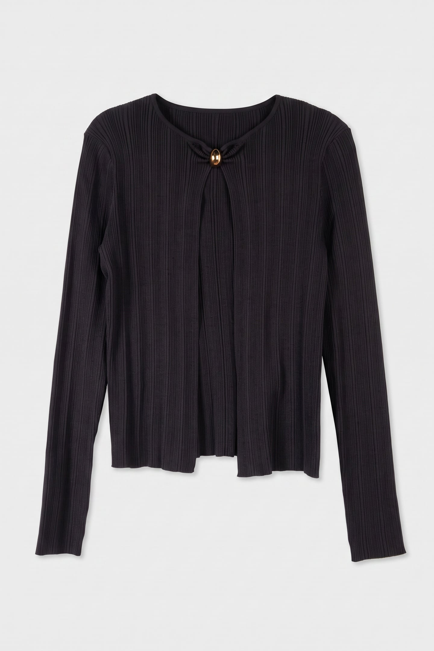 KATHLEEN RIBBED TWIN JET BLACK A996 3