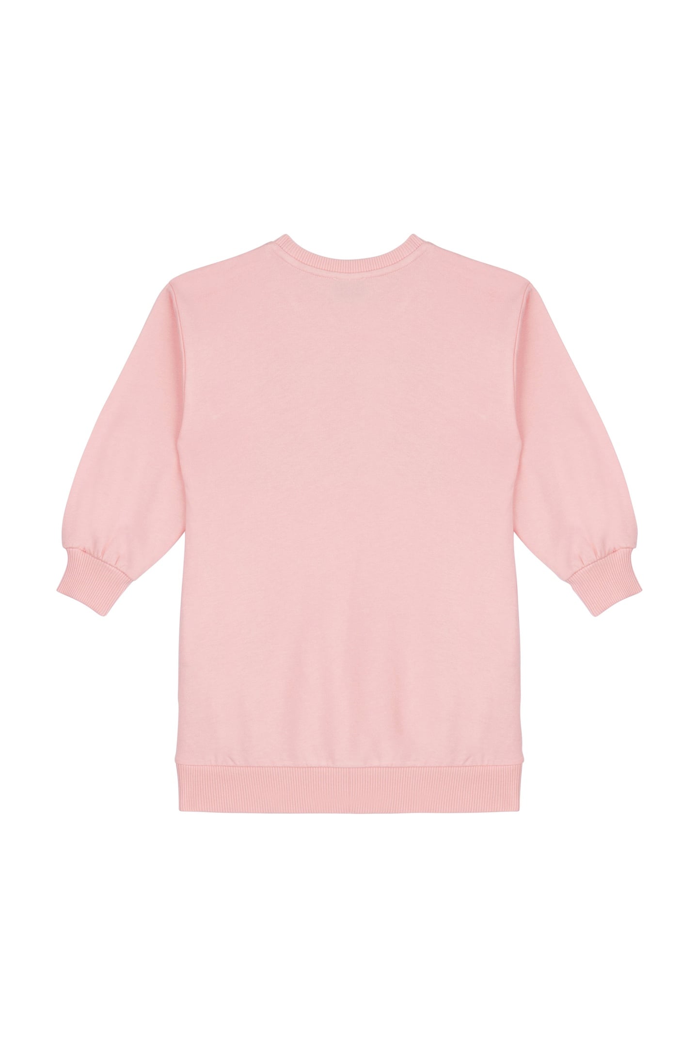 GIRL'S TEDDY FRIENDS FLEECE DRESS PINK 2