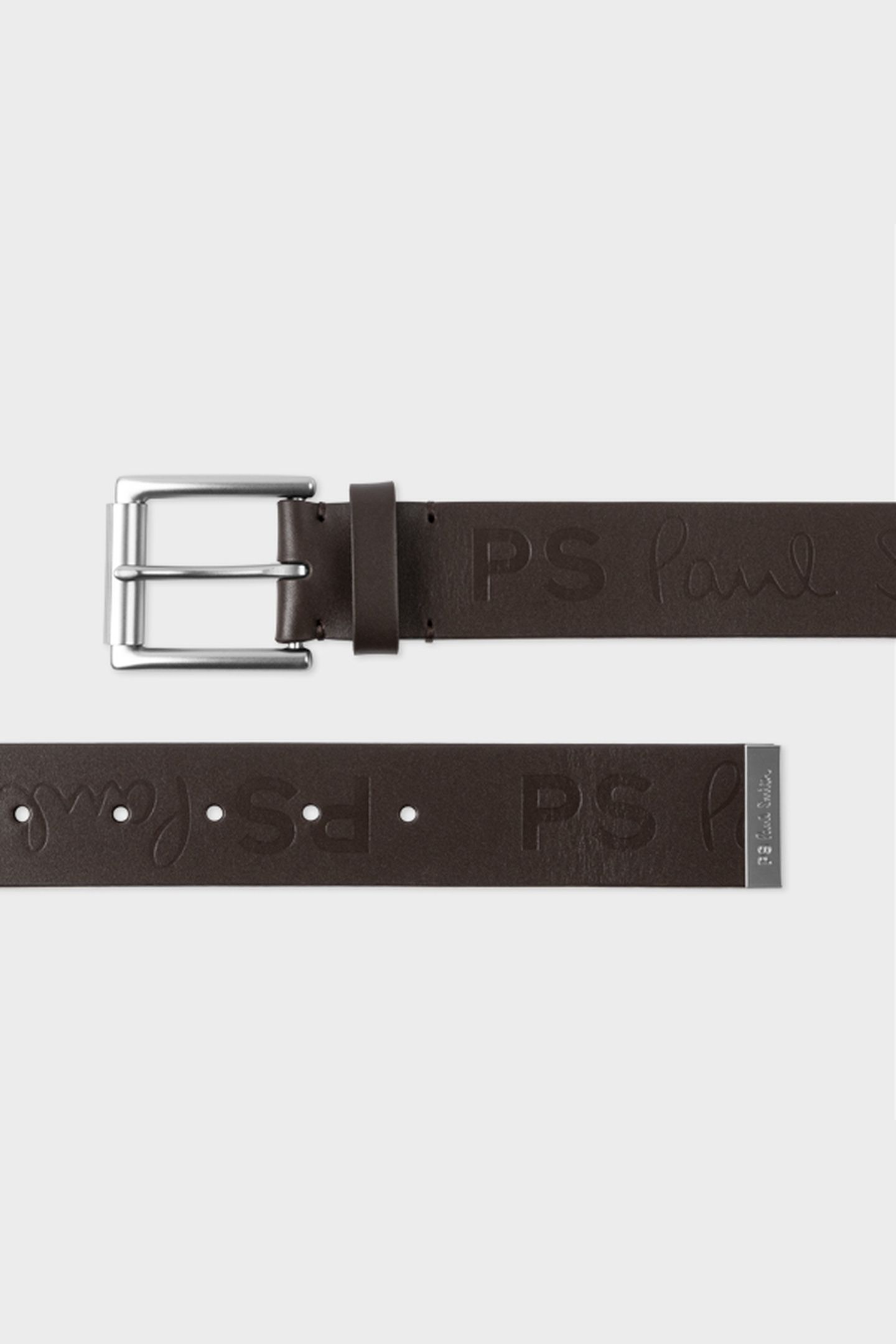 MEN BELT PS CLIP CHOCOLATE 3