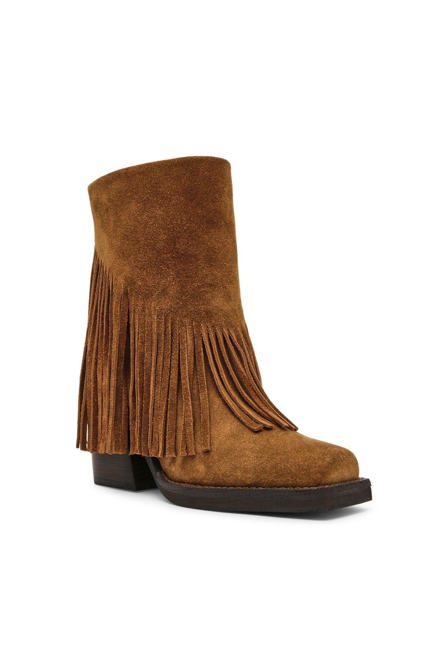 PIA-F BOOTIES CHESTNUT SUEDE 2