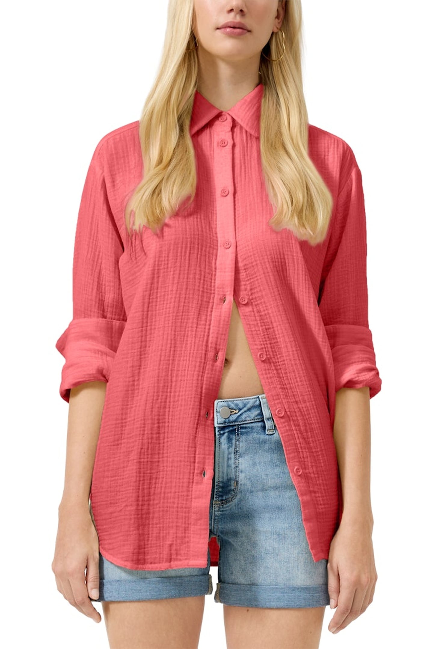 S.OLIVER-QS BLOUSES CORALRED 1